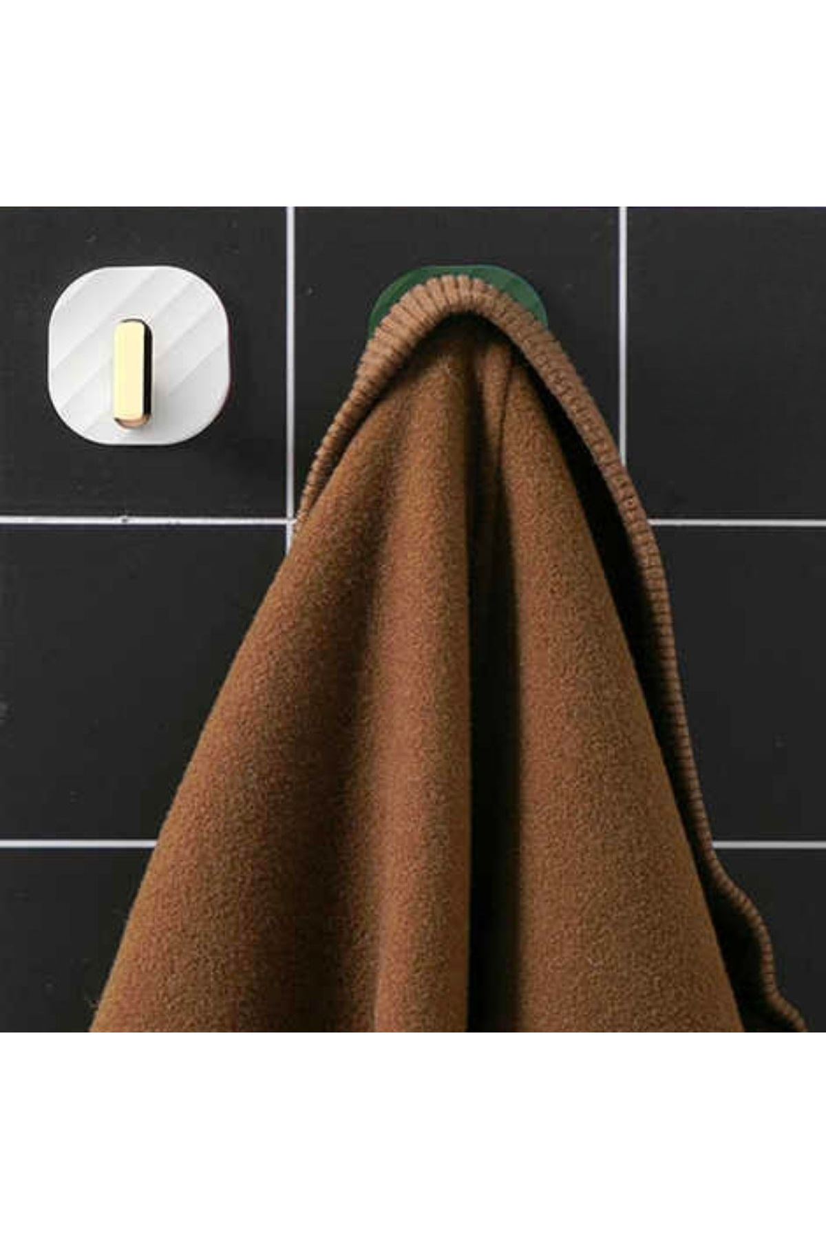 TBL Dekor® 2li Yapışkanlı Retro Askılık Dolap Kapak Kulpu Beyaz