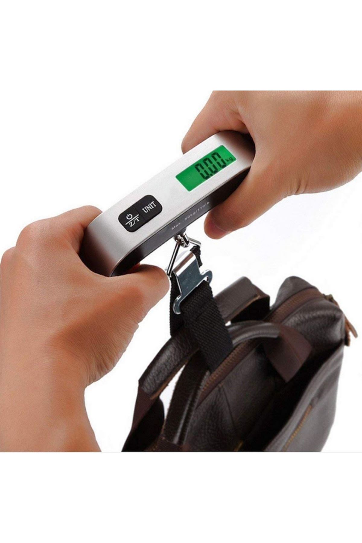 TBL Dekor® Dijital Ekranlı Valiz Kilo Ölçücü Hassas Valiz Tartısı