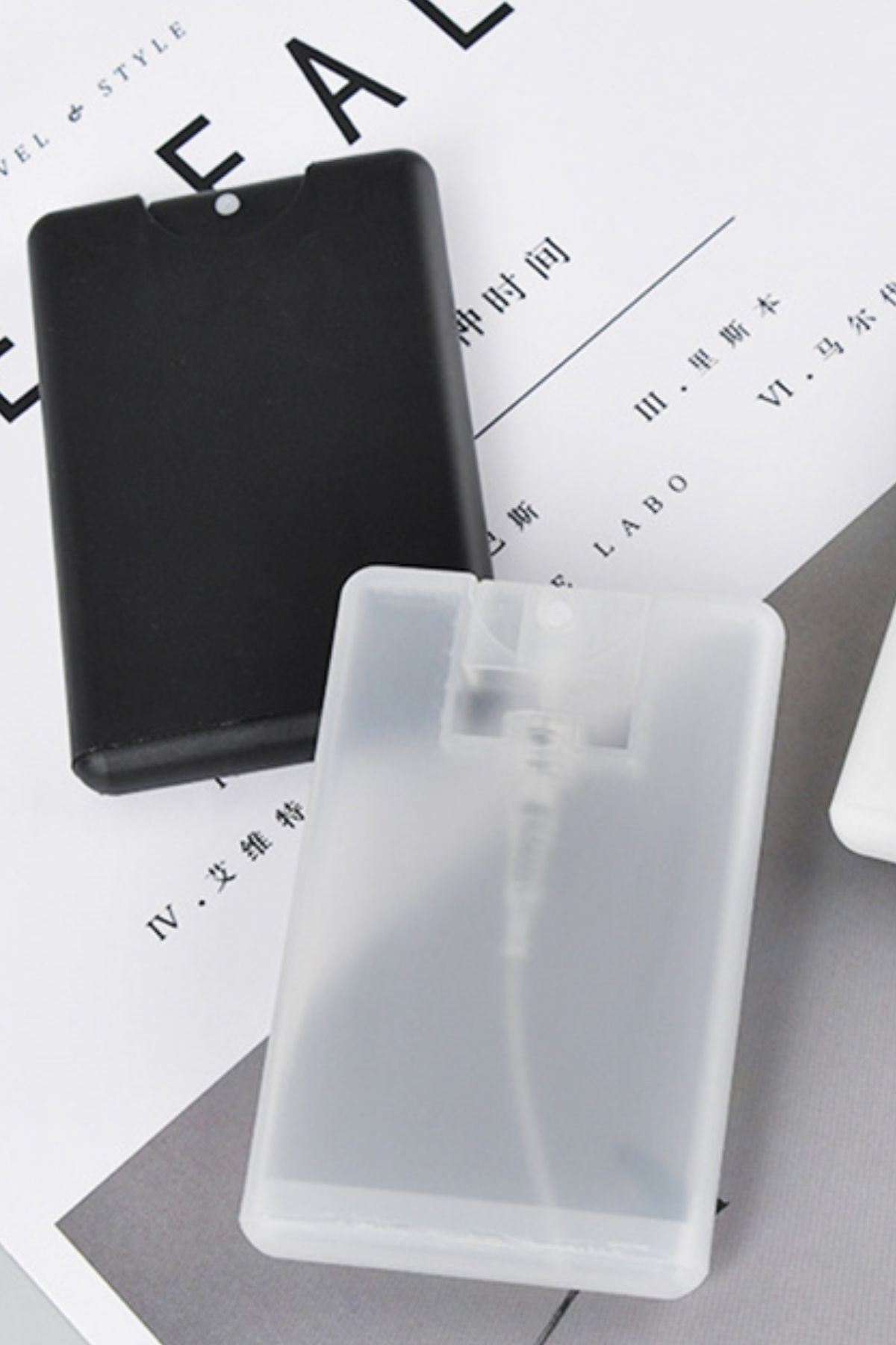 TBL Dekor 20 Ml Doldurulabilir Mini Cep Boy Kolay Taşınabilir Çok Amaçlı Parfüm Şişesi