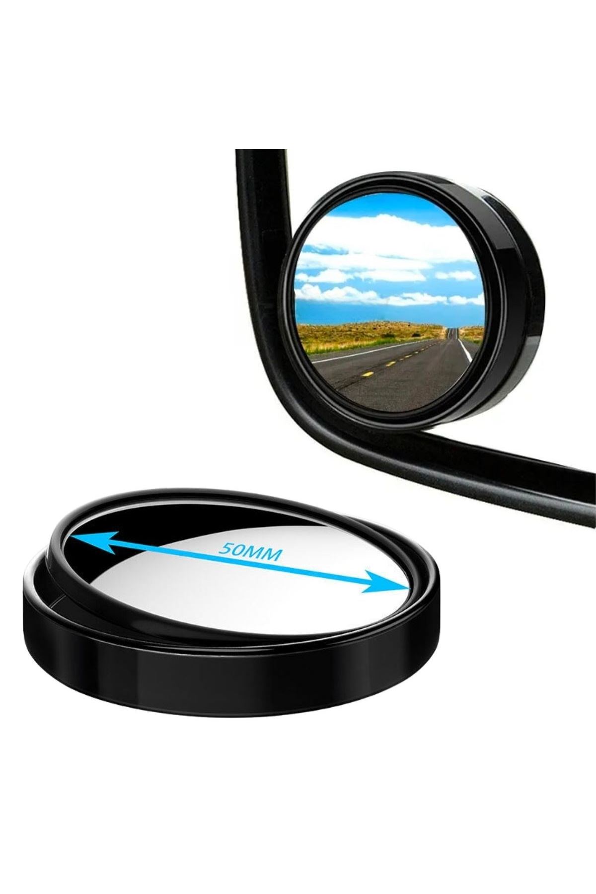 TBL Dekor® Otomobil Geniş Açılı Araç Kör Nokta Dikiz Aynası Dikiz Aynası 1 Çift