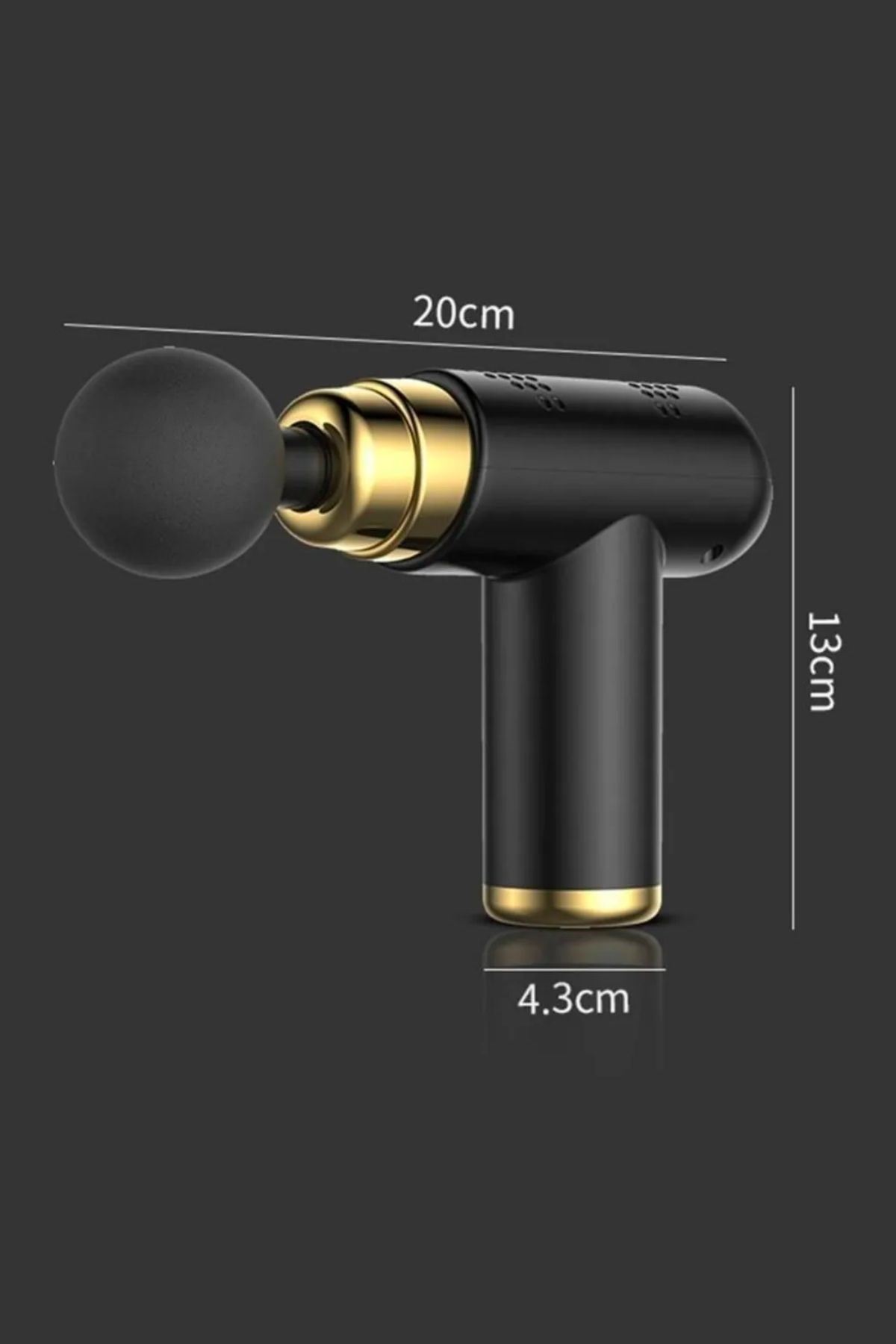 TBL Dekor® 4 Başlıklı USB Şarj Olabilen Masaj Tabancası