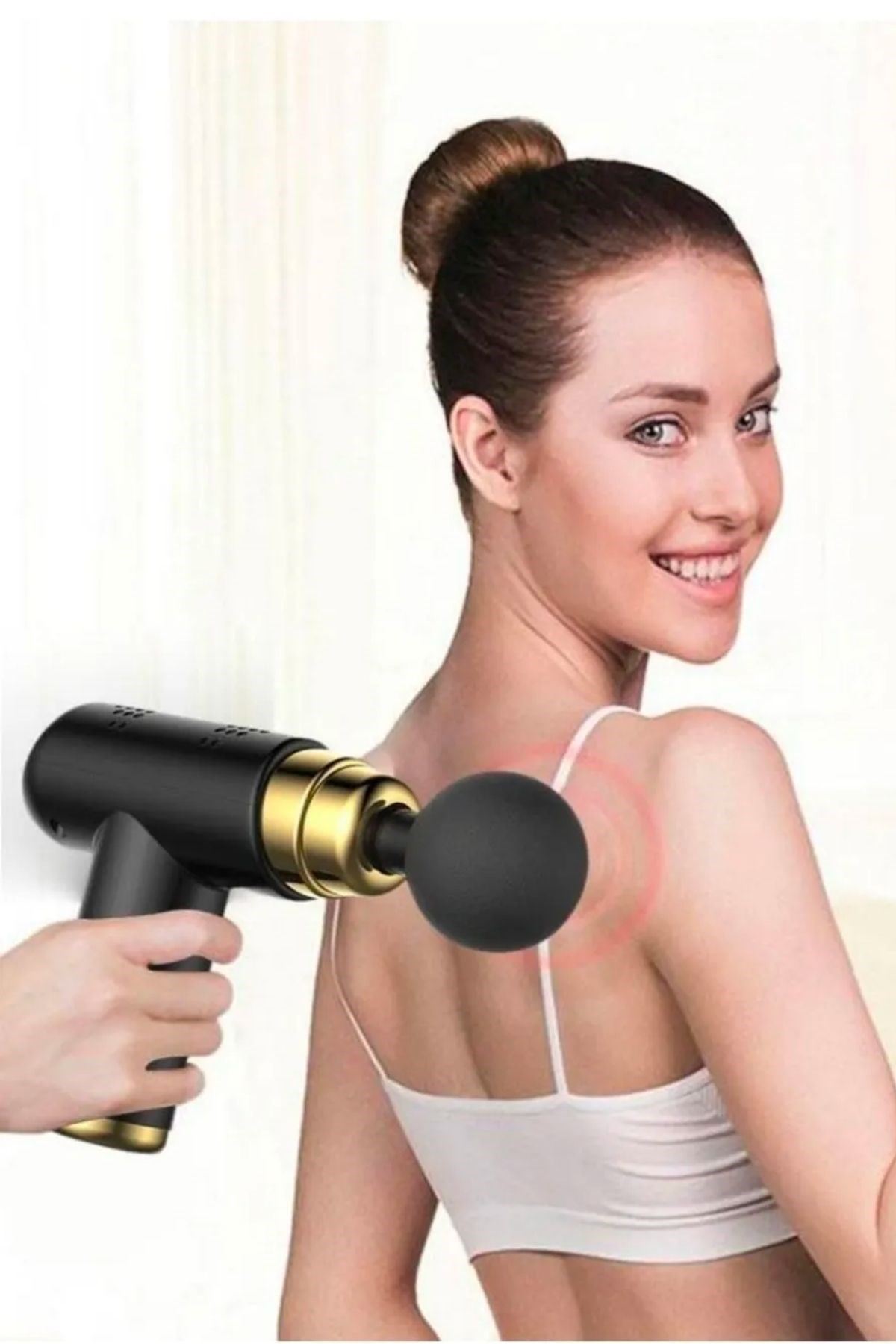 TBL Dekor® 4 Başlıklı USB Şarj Olabilen Masaj Tabancası