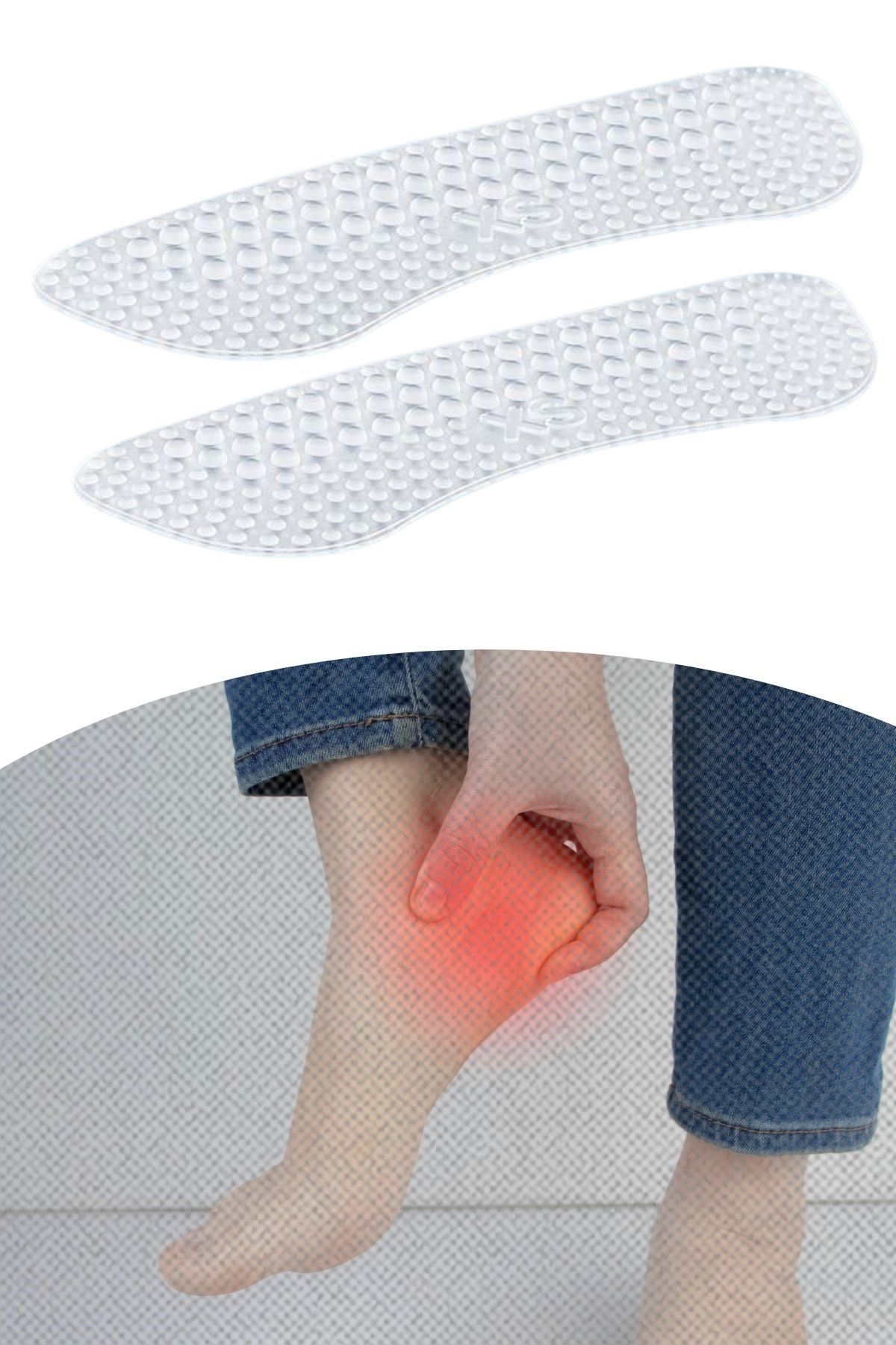 TBL Dekor Yumuşatıcı Özellikli Topuk Ağrısını Gidermeye Yardımcı Çok Amaçlı Ortapedik İnce Tasarımlı