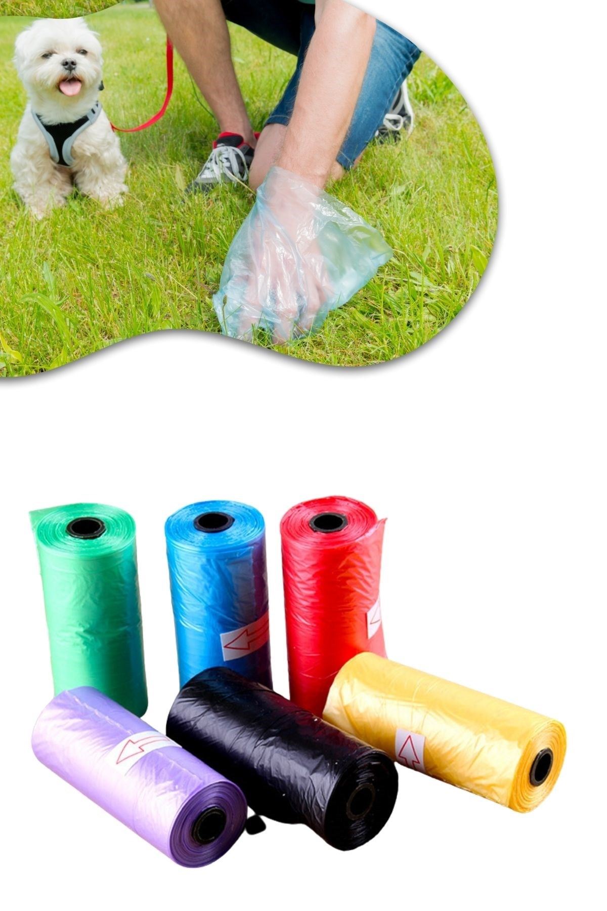 TBL Dekor® 10 Adet Evcil Hayvan Kullan At Kaka Poşeti