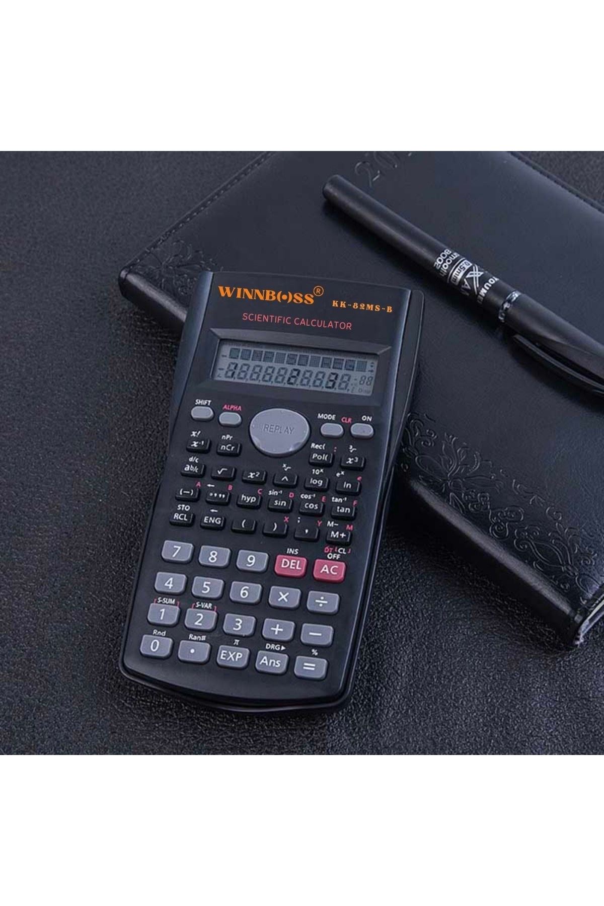 TBL Dekor® Kapaklı 240 Fonksiyonlu, Pilli Bilimsel Hesap Makinası