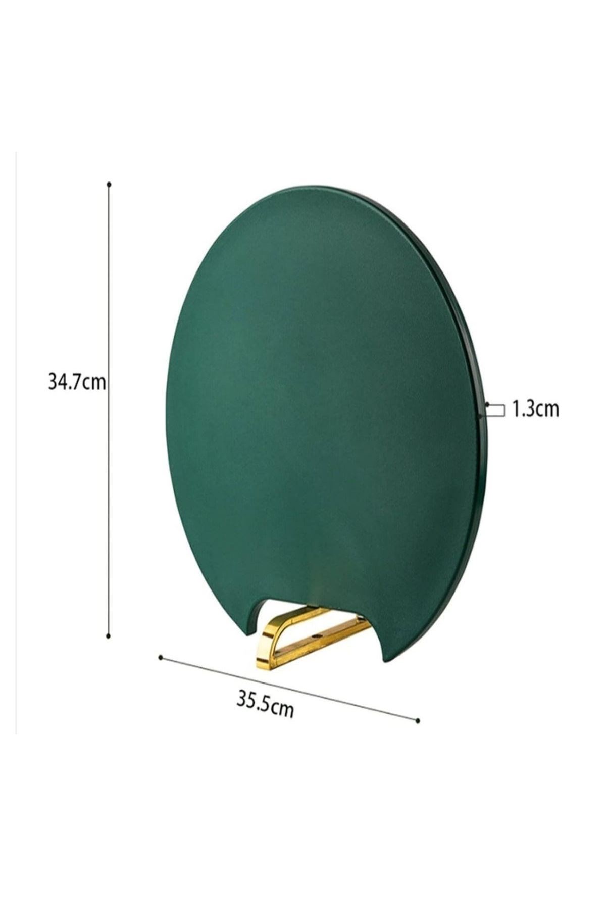 TBL Dekor® Mutfak Sebze,Meyve,Et,Balık,Ekmek Doğrama Kesme Tahtası Standlı Kesim Panosu