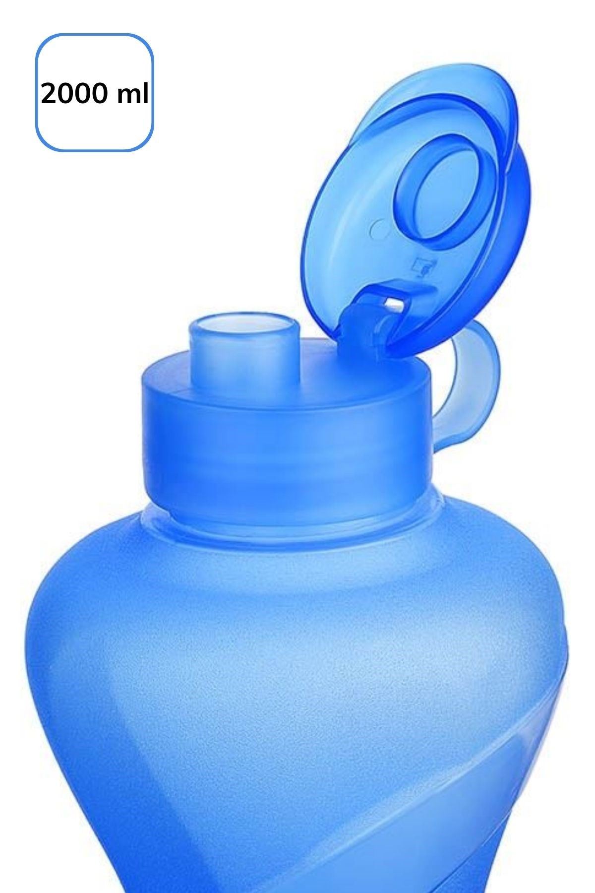 TBL Dekor® 2000ML Kapasiteli Sporcu Tipi Suluk Pratik El Matarası TP-487