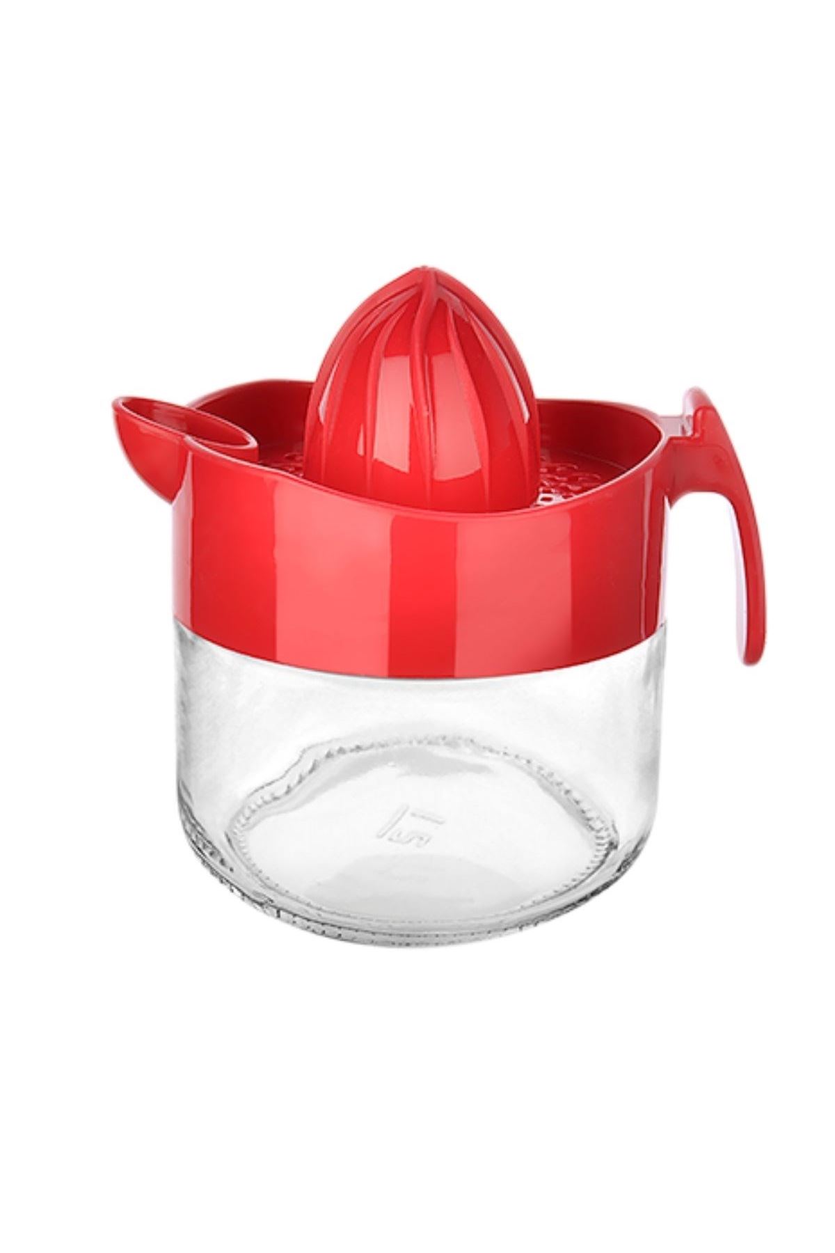 TBL Dekor® 300ml Cam Hazneli Pratik Limon Narenciye Sıkacağı KC-405