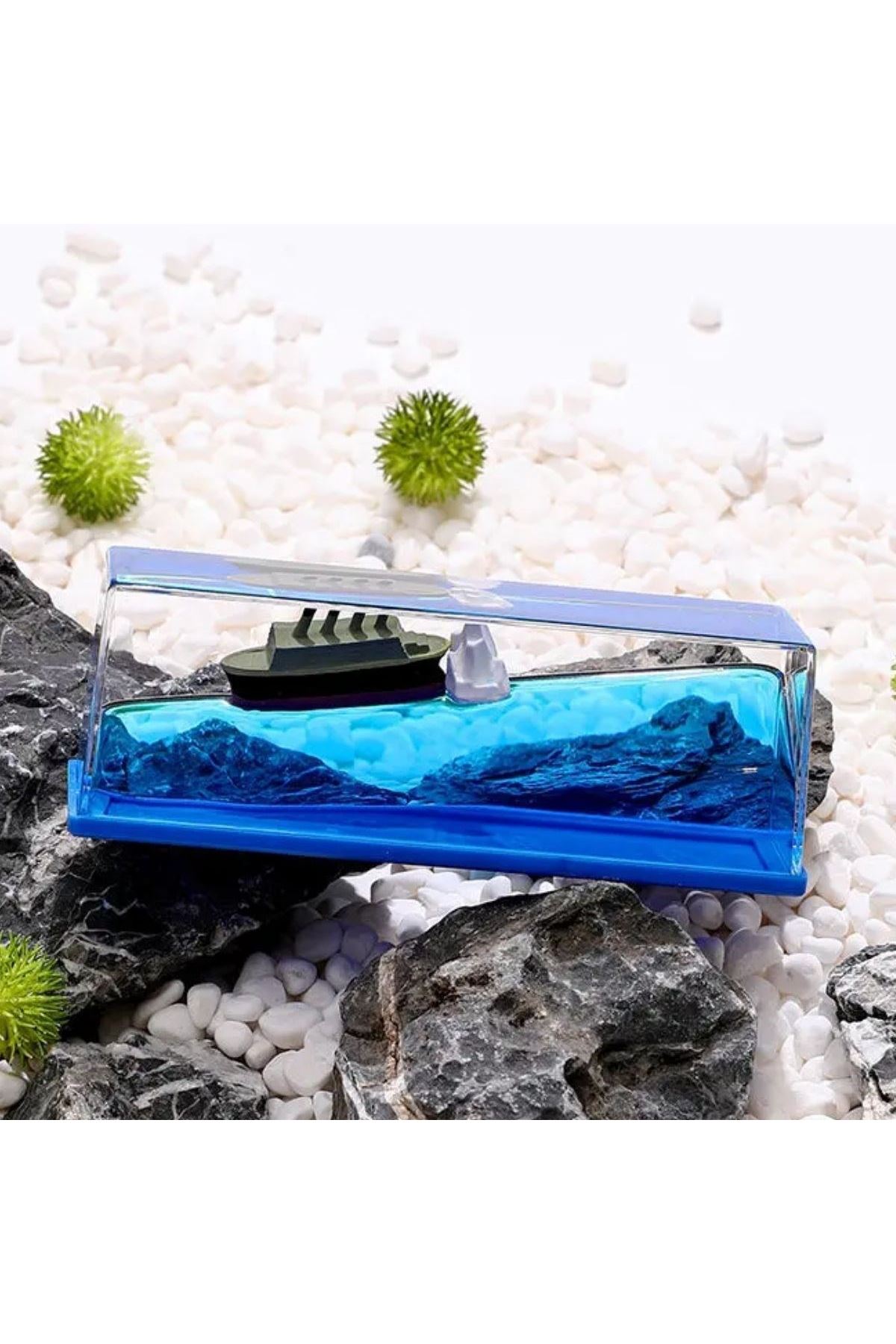 TBL Dekor®  Batmayan Gemi Hediyelik Dekoratif Ev ve Ofis Hediyesi Özel Aşk Gemisi