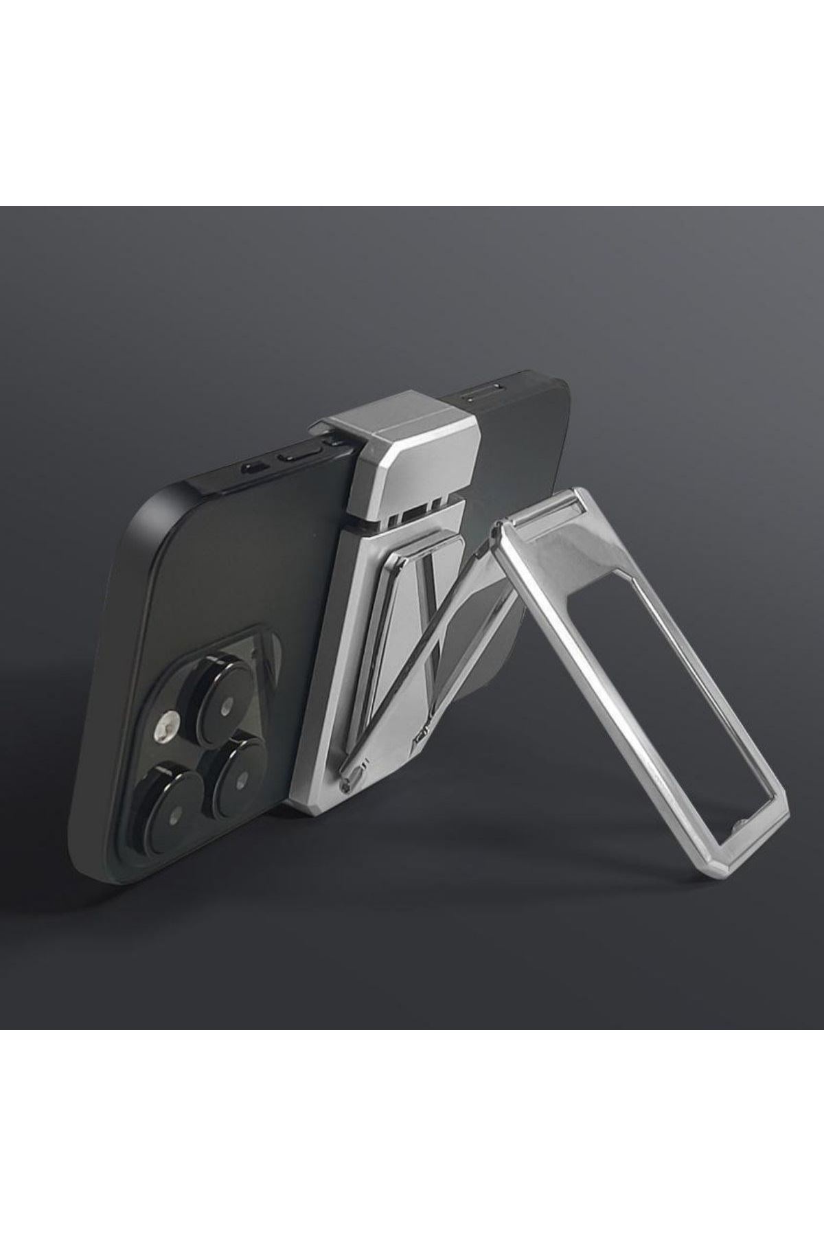 TBL Dekor®  360 derece Dönen Tüm Telefon Tipleri İle Uyumlu Metal Telefon Standı Braket