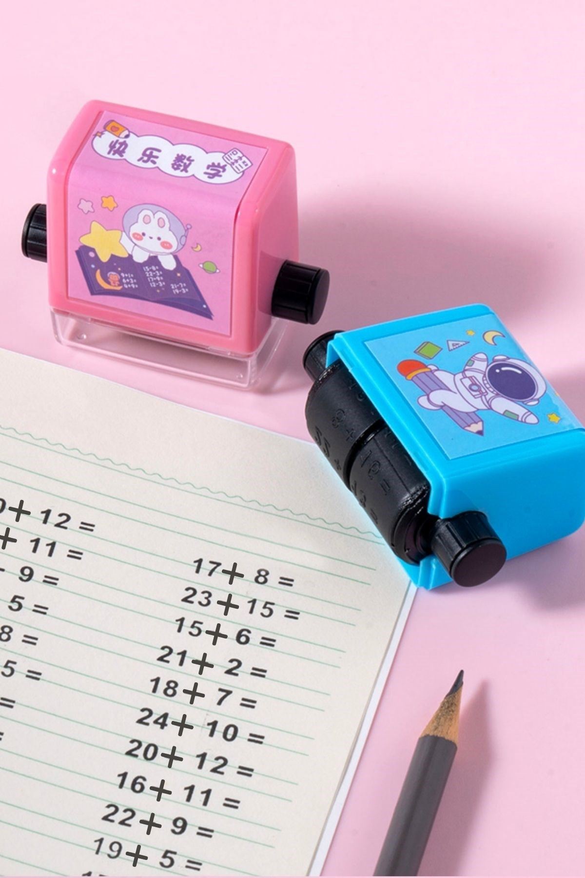 TBL Dekor® Çocuklar İçin Eğlenceli Ve Öğretici Matematik Toplama İşlemleri Kaşesi