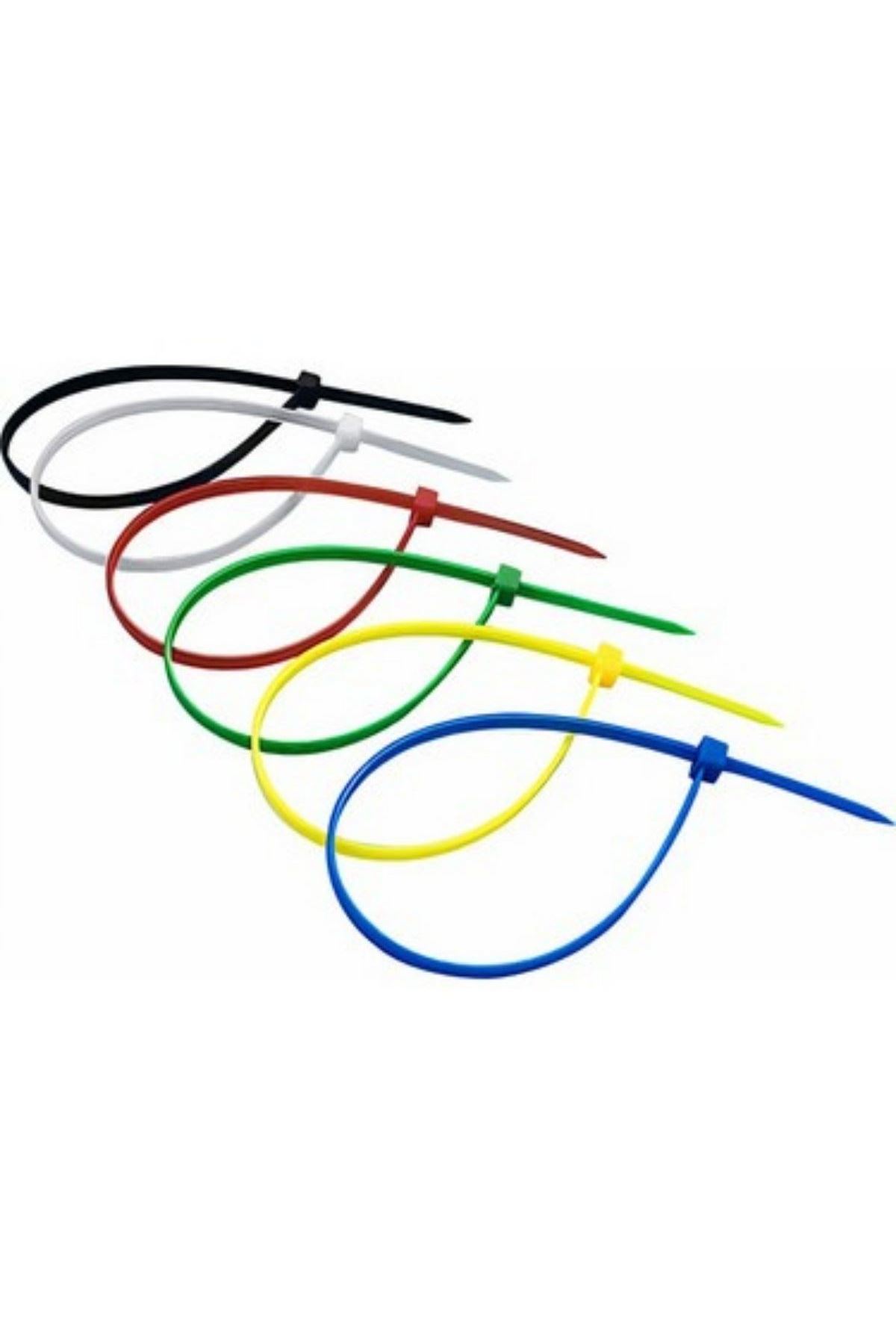 TBL Dekor® 30 Parça Plastik Kablo Kelepçe Seti Kablo Düzenleyici Bağlama Bantları