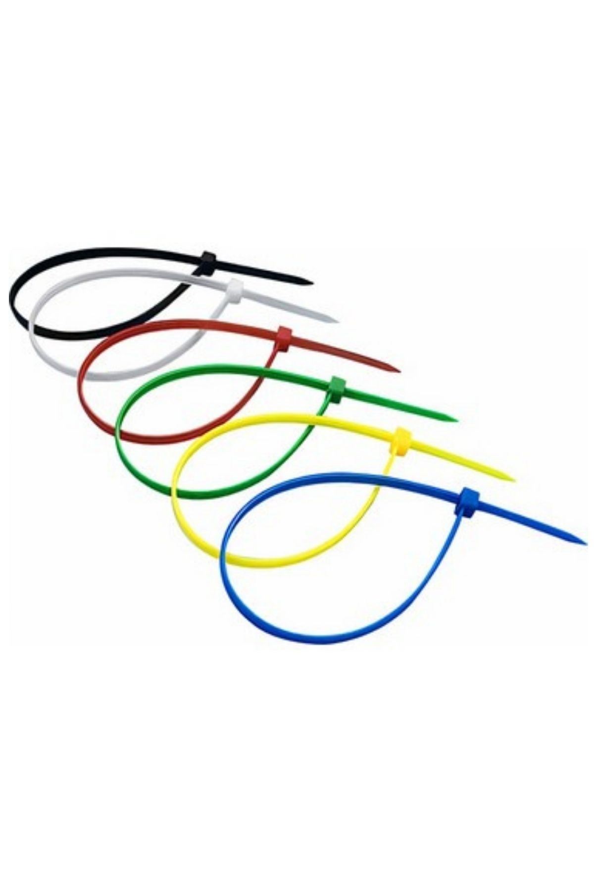 TBL Dekor® 30 Parça Plastik Kablo Kelepçe Seti Kablo Düzenleyici Bağlama Bantları