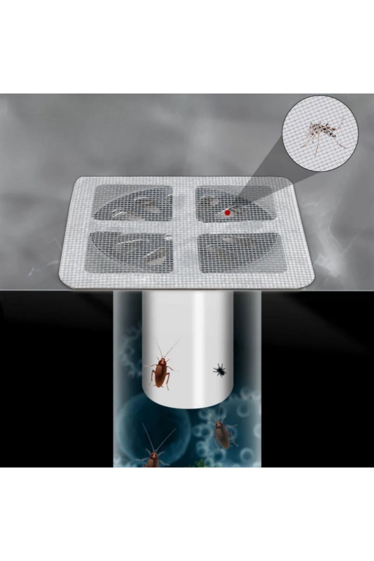 TBL Dekor® 10'lu Banyo ve Mutfak Lavabo Koku Önleyici ve Haşere Böcek Önleyici Gider Filtresi
