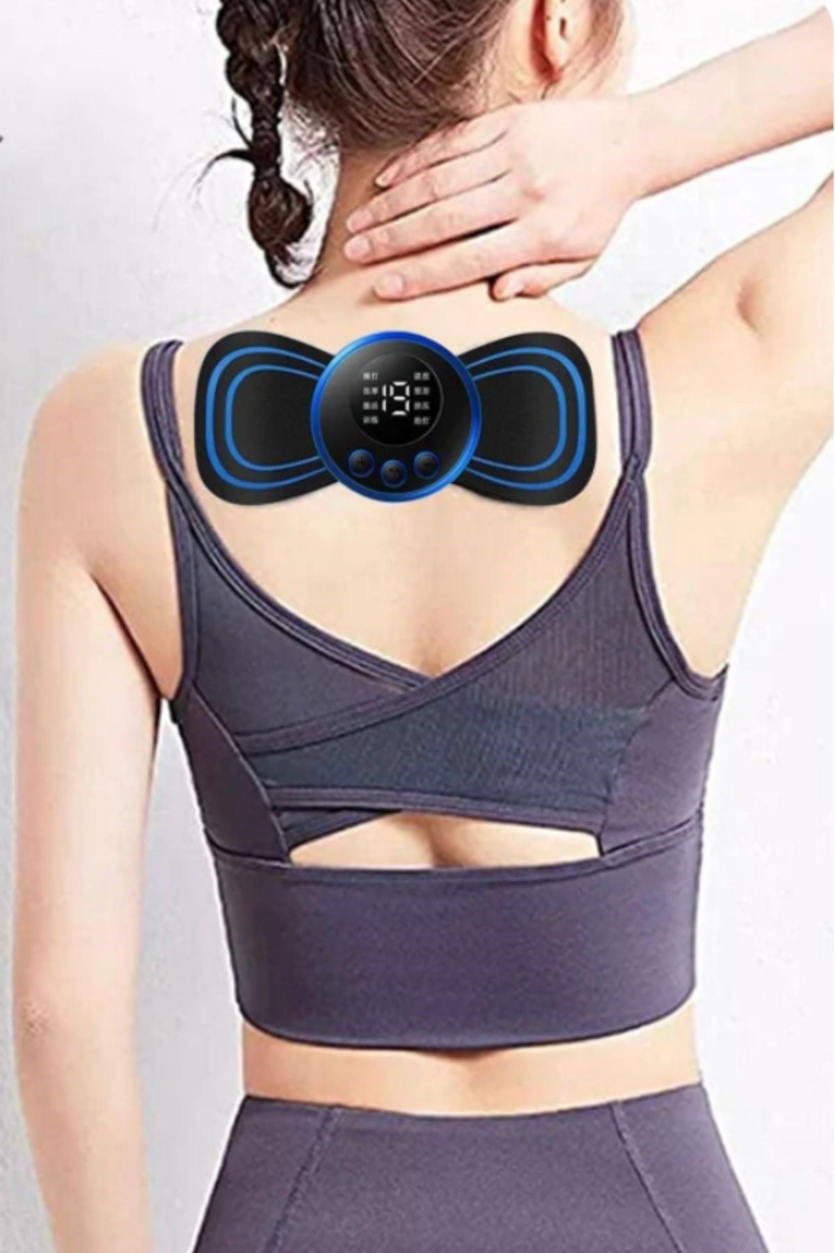 TBL Dekor® Titreşimli USB Şarj Aletli Mini Elektrikli Kelebek Masaj Aleti