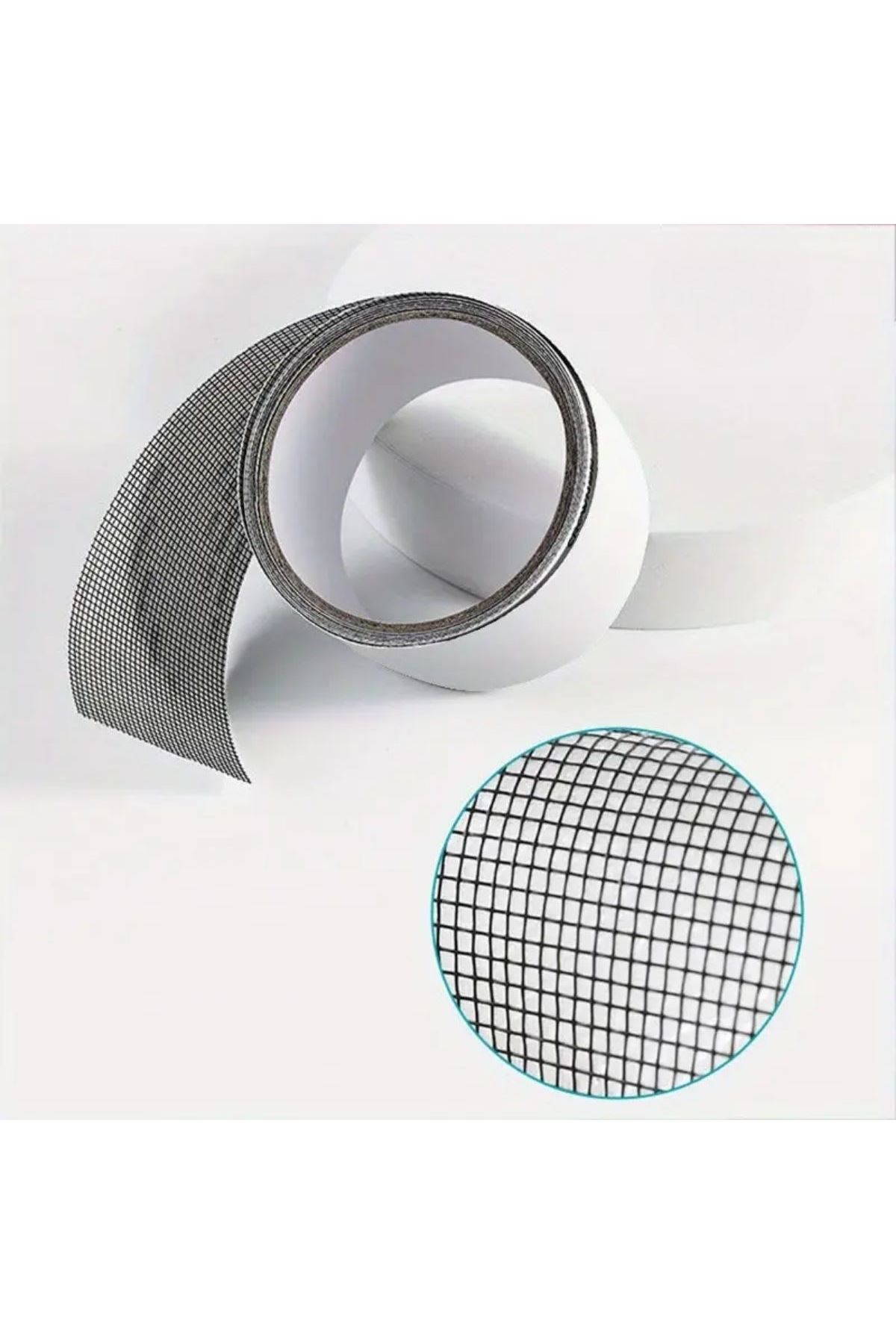 TBL Dekor® Güçlü Yapışkanlı Pencere Tamir Bandı, Böcek Önleyici Yama Bandı 2 mt x 5 cm