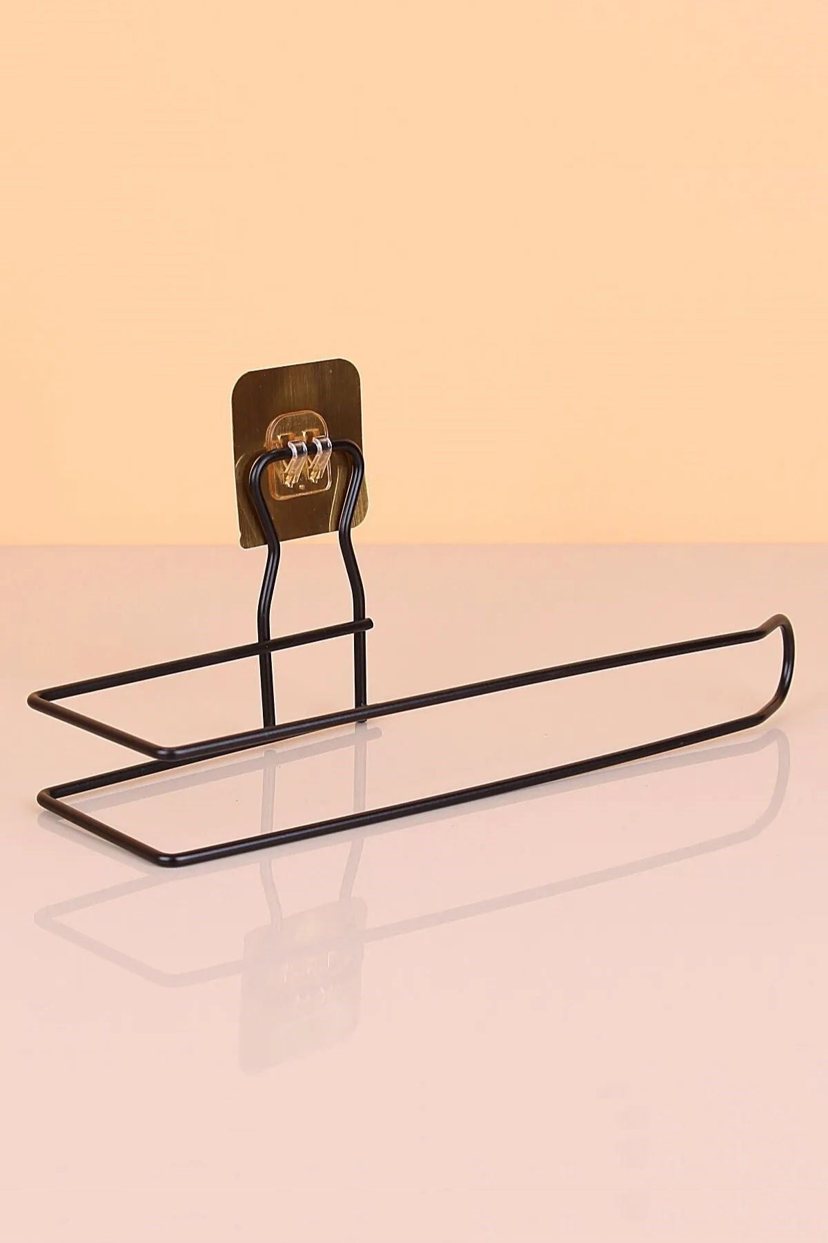 TBL Dekor® Kendiliğinden Yapışkanlı Krom Paslanmaz Metal Havlu Kağıtlık Aparatı