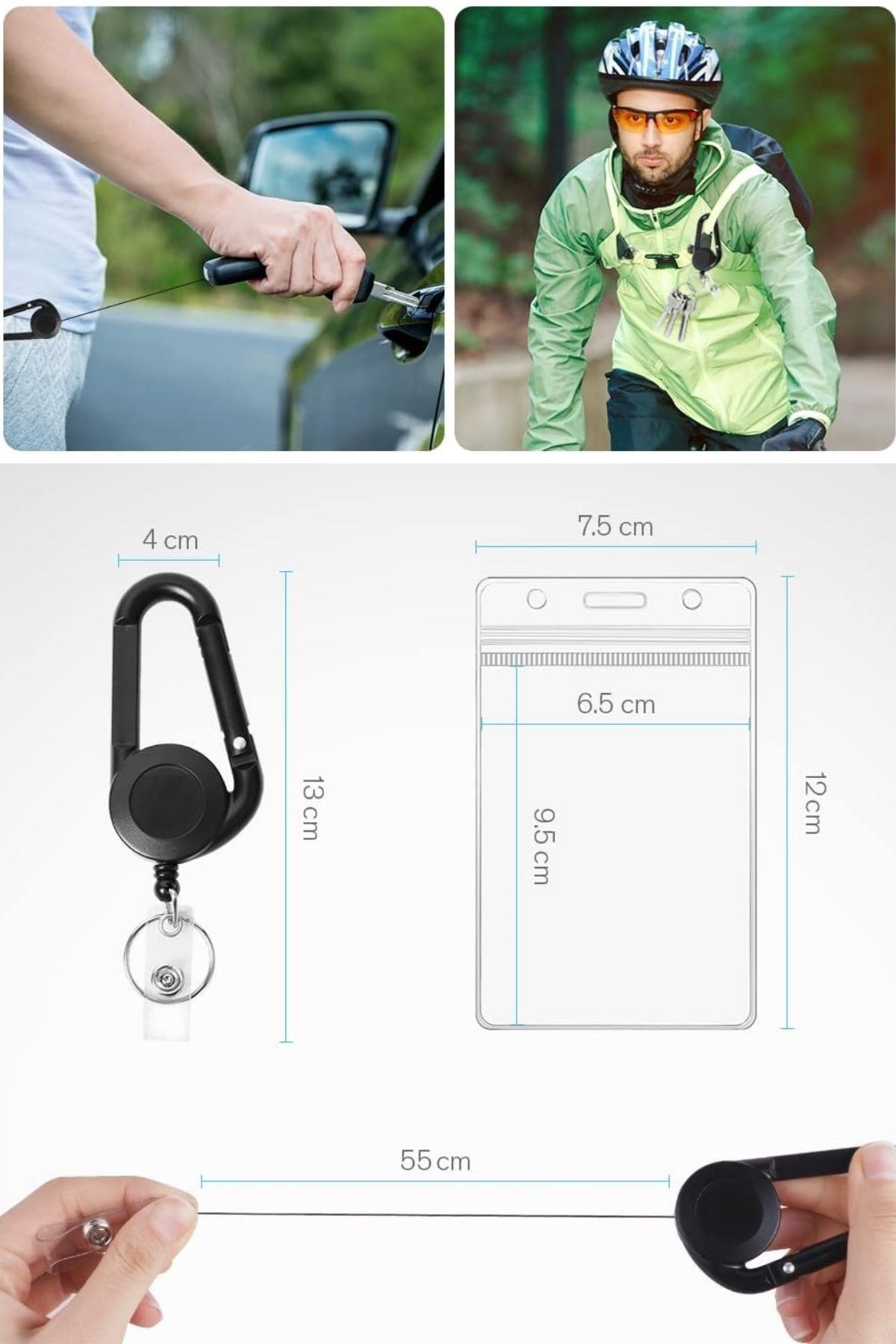 TBL Dekor® Teleskopik Karabina Anahtarlık