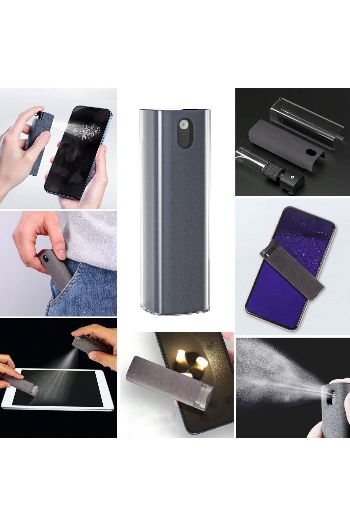 TBL Dekor® Telefon,Tablet Ekranı İçin Kendiliğinden Spreyli Ekran Temizleme Süngeri