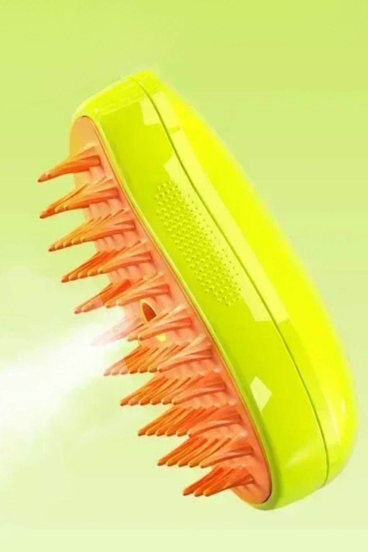 TBL Dekor® Buharlı Yumuşak Silikon Uçlu Kedi & Köpek Tüy Tarama Tarağı Yıkama Fırçası