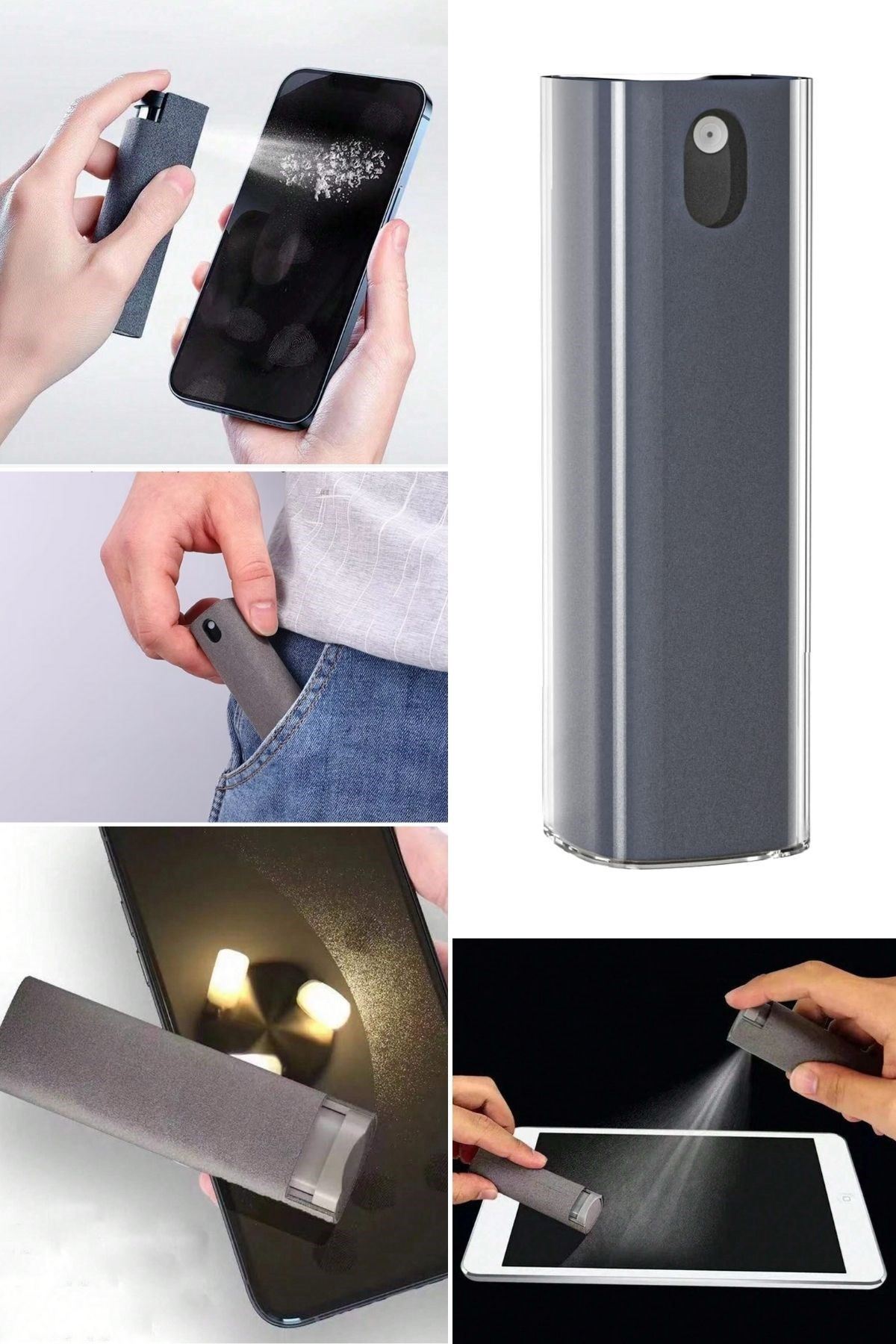 TBL Dekor® Telefon,Tablet Ekranı İçin Kendiliğinden Spreyli Ekran Temizleme Süngeri