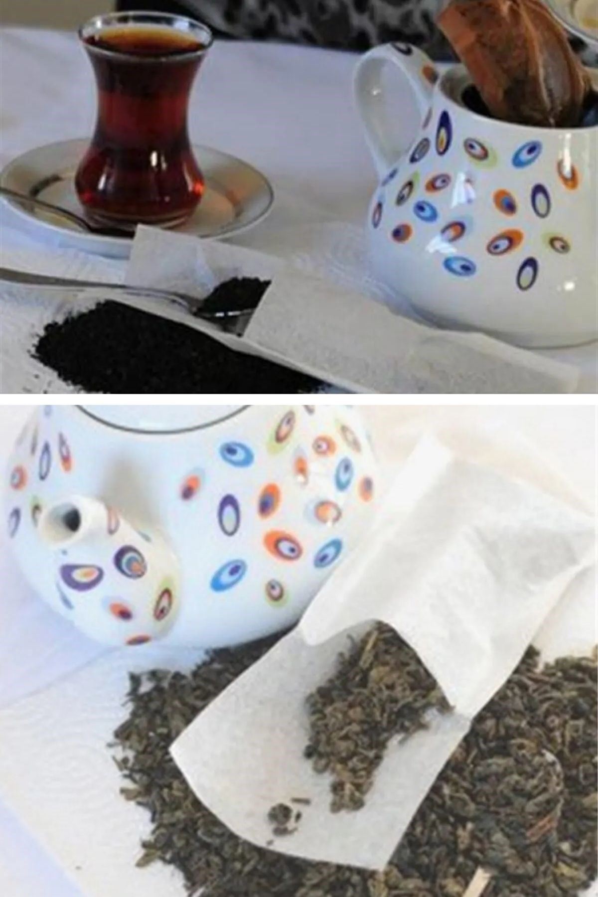 TBL Dekor® 26 Adet Pratik Kullan At Çay,Bitki Çayı,Filtre Kahve Demleme Poşeti Süzgeci