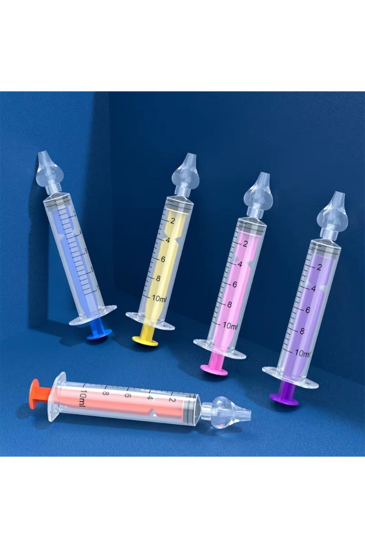 TBL Dekor® Yeniden Kullanılabilir, Manuel Burun Temizleyici 10ml Kapasiteli Burun Açıcı Şırınga