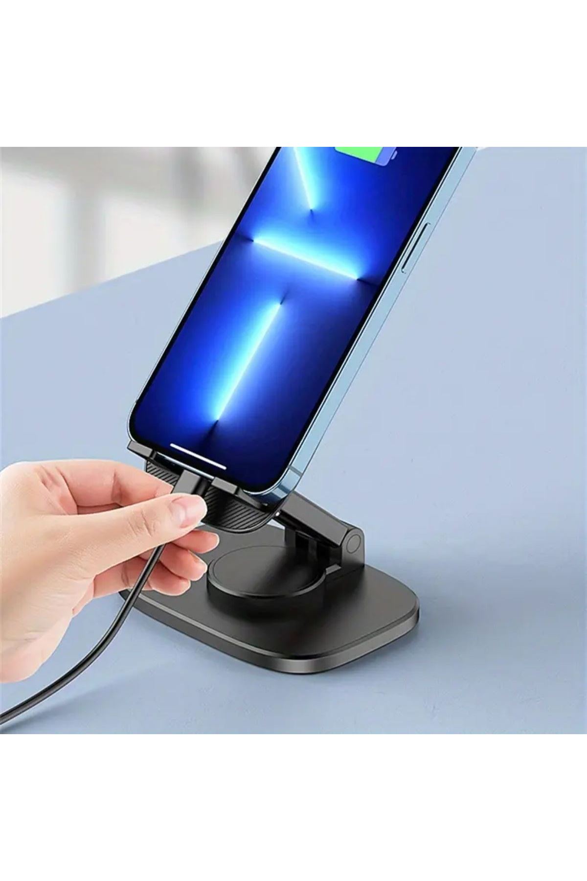 TBL Dekor® 360 Döner Masaüstü Mobil Telefon Tutucu Standı