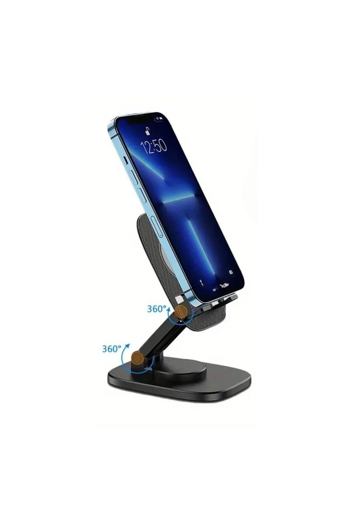 TBL Dekor® 360 Döner Masaüstü Mobil Telefon Tutucu Standı