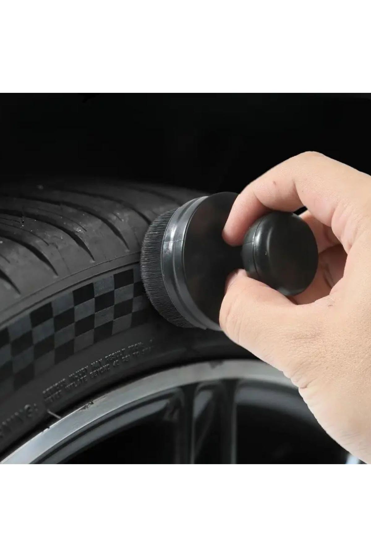 TBL Dekor® Oto Detay Temizlik Fırçası Yumuşak Tüylü Kapaklı Temizlik Fırçası