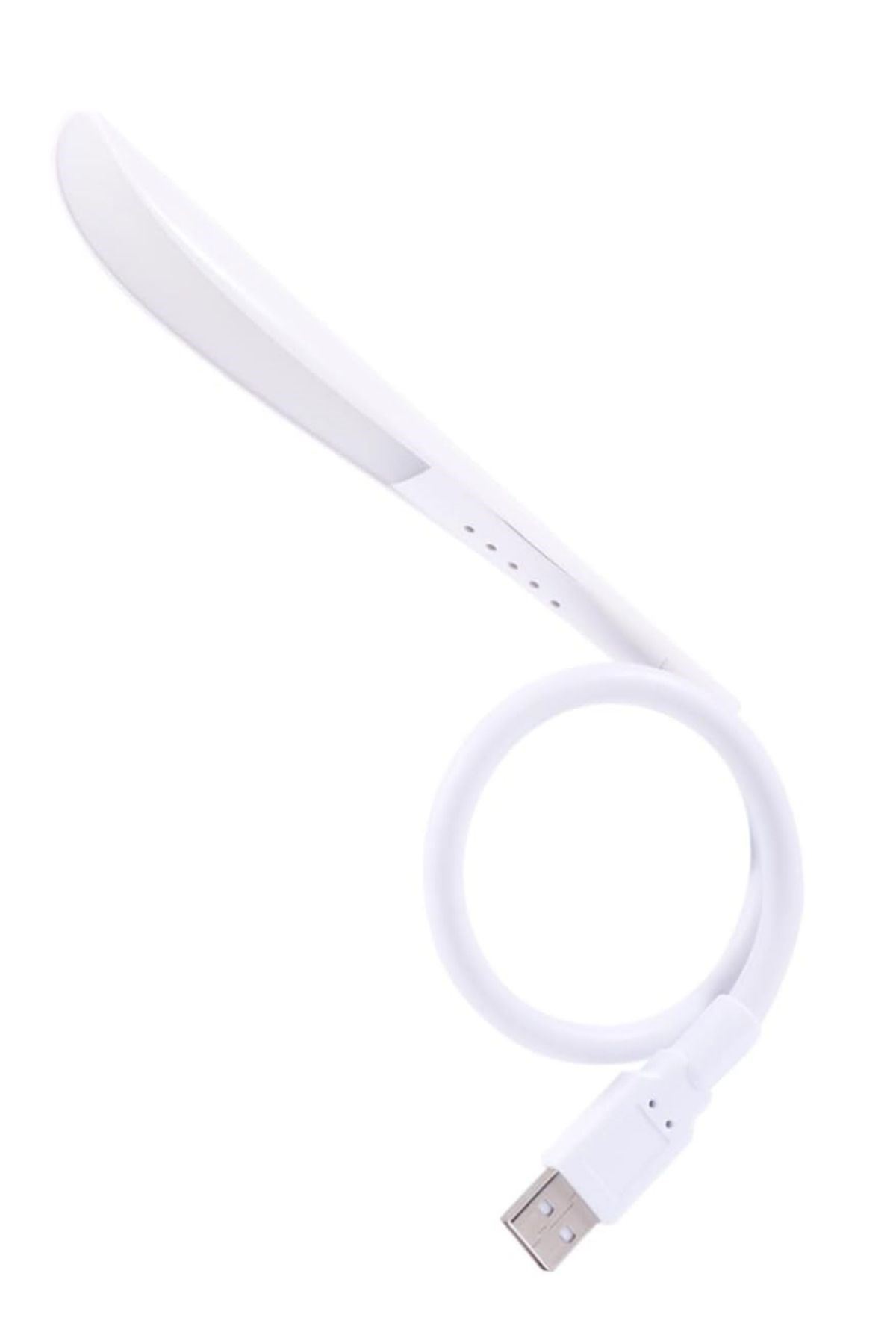 TBL Dekor® USB Girişli 14 Ledli 3 Kademeli Dokunmatik Masa/Kitap Okuma Lambası Ledi Beyaz