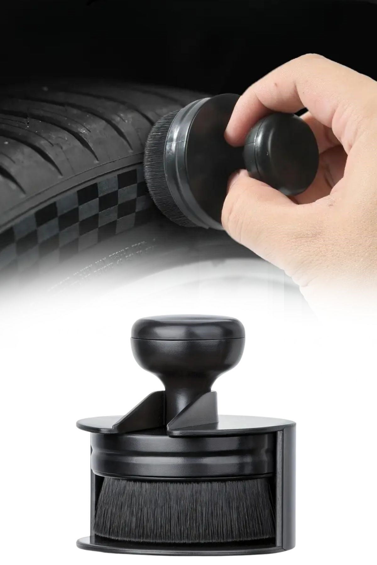 TBL Dekor® Oto Detay Temizlik Fırçası Yumuşak Tüylü Kapaklı Temizlik Fırçası