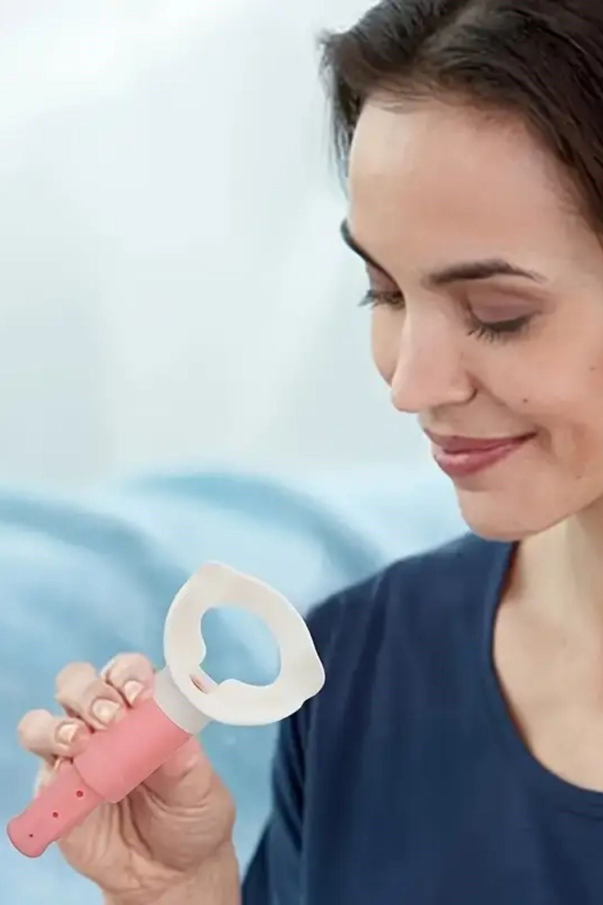 TBL Dekor® Taşınabilir Karın Kası Çalıştırıcı Solunum Egzersiz Eğitmeni Nefes Egzersiz Aparatı