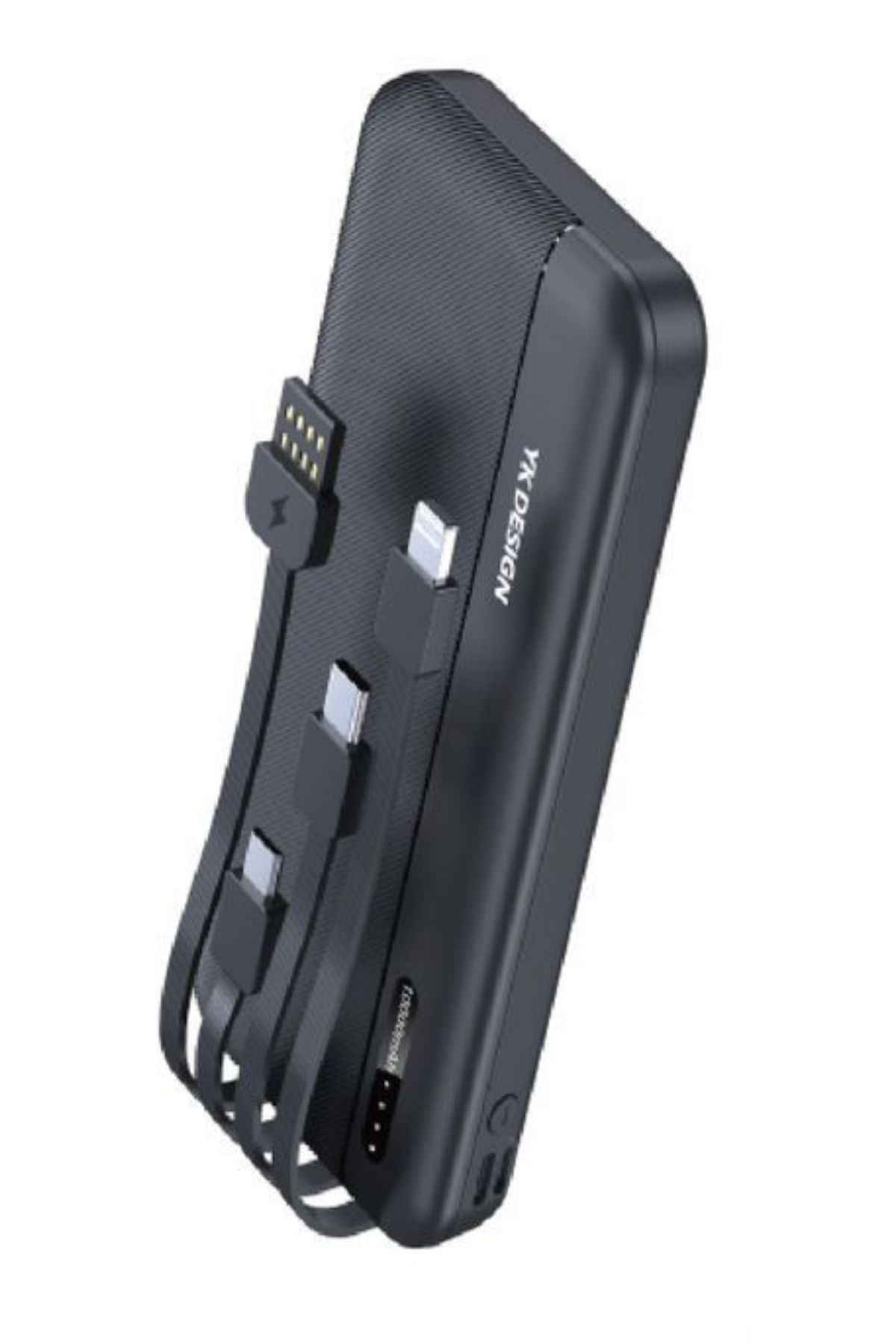 TBL Dekor® 10000 mAh Micro Type-C USB Lightning 4 Kablolu Hızlı Kablosuz Şarj Powerbank