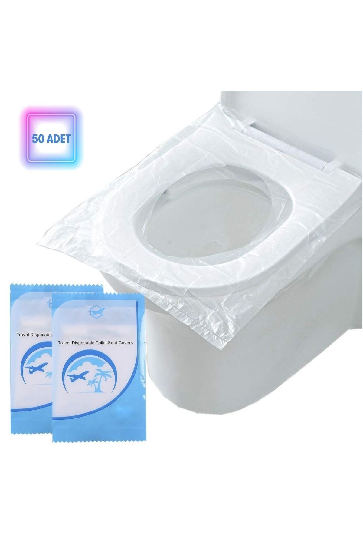 TBL Dekor® 50 Adet Kullan At Pratik Kullanımlı Hijyenik Klozet Kapağı Poşeti