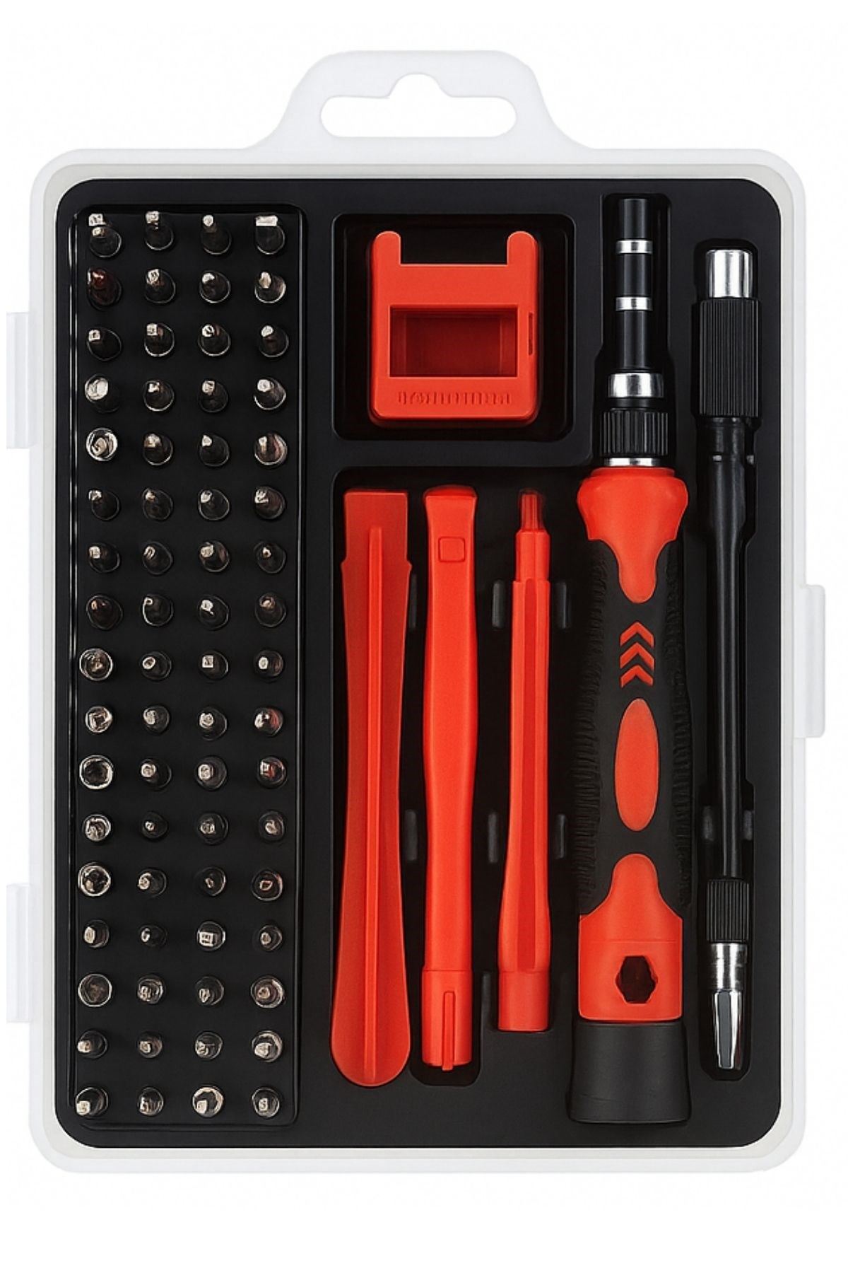 TBL Dekor® Çok Fonksiyonlu Manyetik Uçlu 52'si 1 Arada 42 Uçlu Saatçi Tornavida Seti