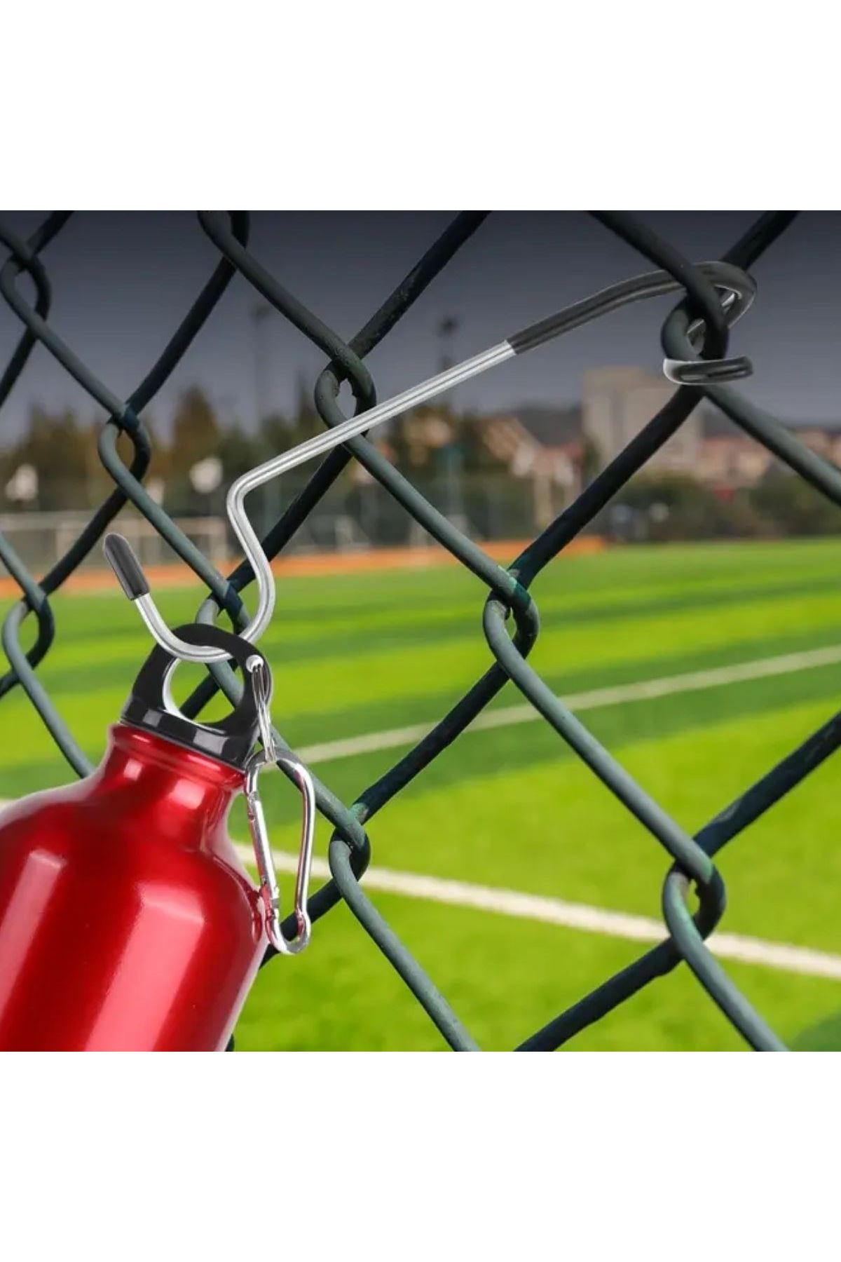 TBL Dekor® Kamp İçin Çok Fonksiyonlu S-Şekilli Direk Askısı Kaymaz Paslanmaz Çelik Eşya Asma Kancası