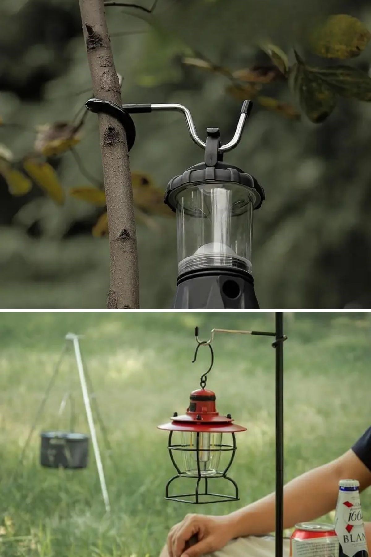 TBL Dekor® Kamp İçin Çok Fonksiyonlu S-Şekilli Direk Askısı Kaymaz Paslanmaz Çelik Eşya Asma Kancası