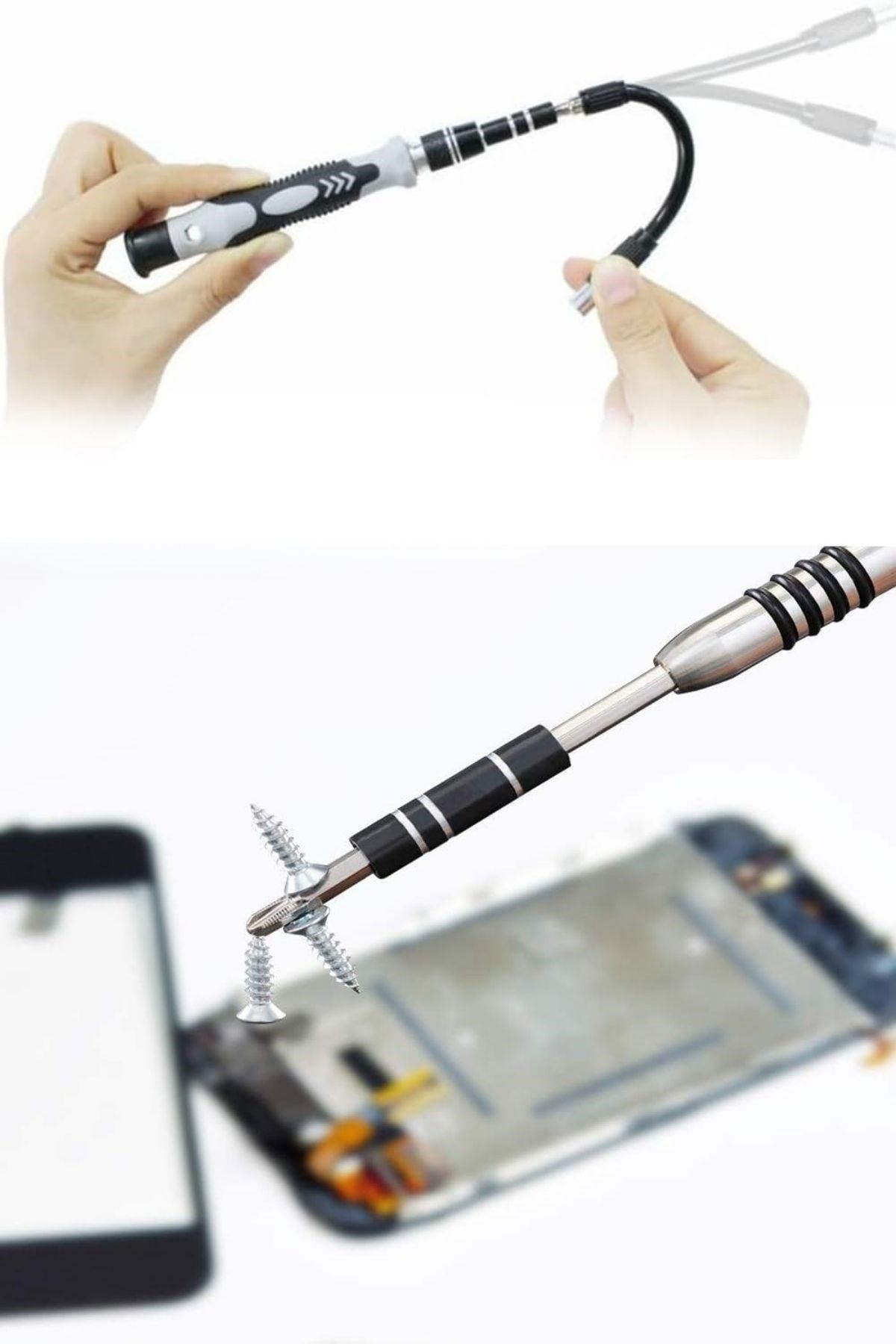 TBL Dekor® Hassas Tornavida Seti Bilgisayar Pc Telefon Onarım Aracı Seti Manyetik 115 in 1 Tornavida Seti