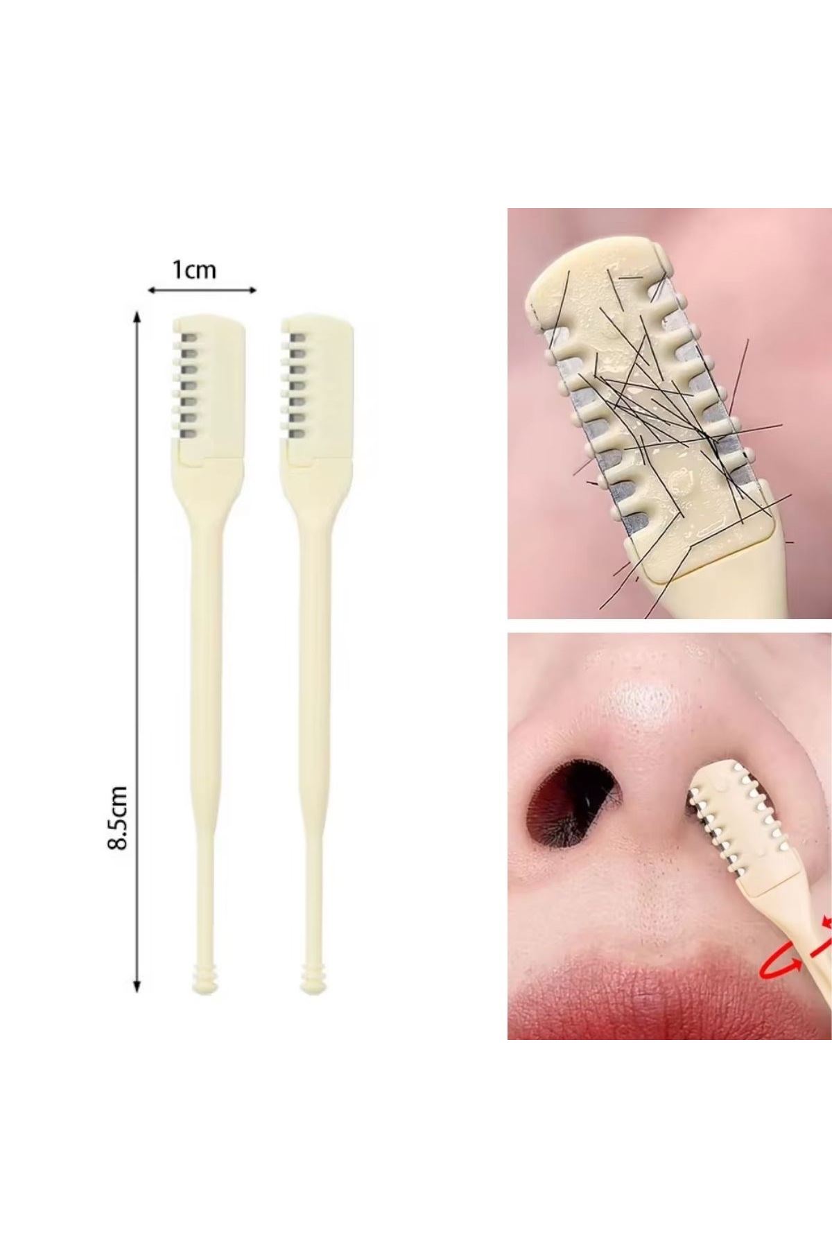 TBL Dekor® 2'Si Bir Arada 2 Parça Kutulu Burun Kıl Alma ve Kulak Temizleme Aparatı