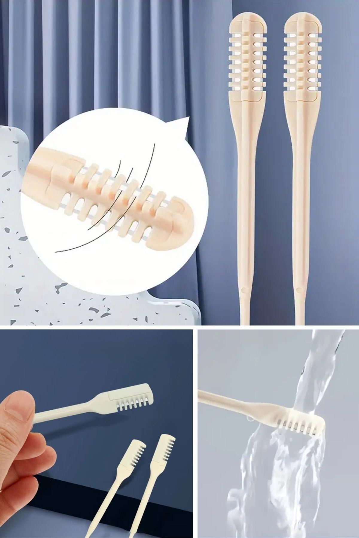 TBL Dekor® 2'Si Bir Arada 2 Parça Kutulu Burun Kıl Alma ve Kulak Temizleme Aparatı