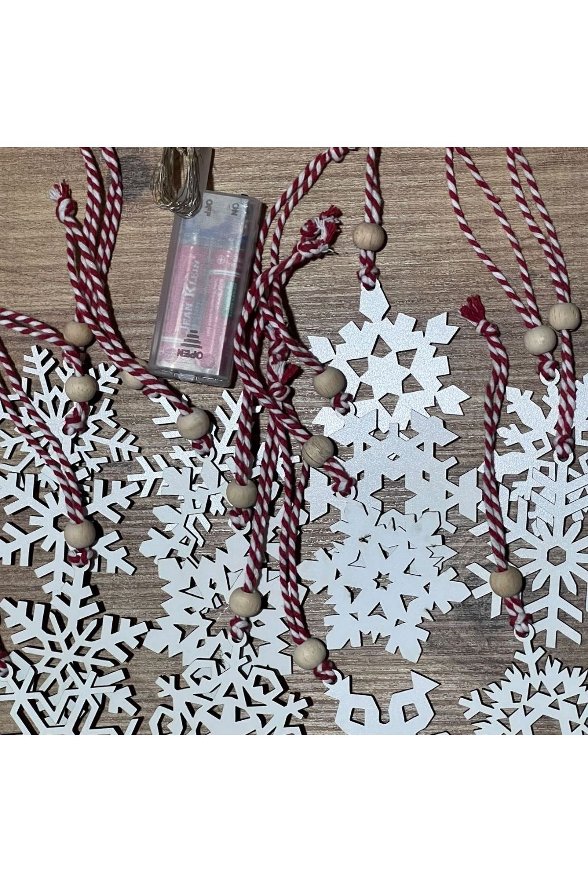 Ahşap Yılbaşı Ağaç Süsü-BY15