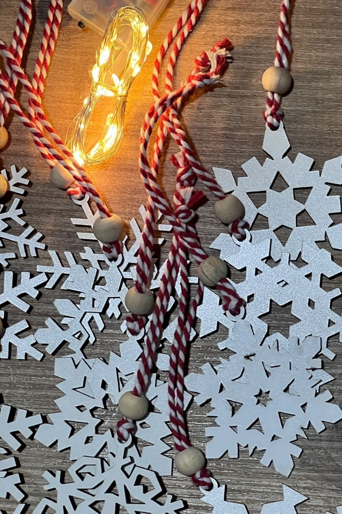 Ahşap Yılbaşı Ağaç Süsü-BY15