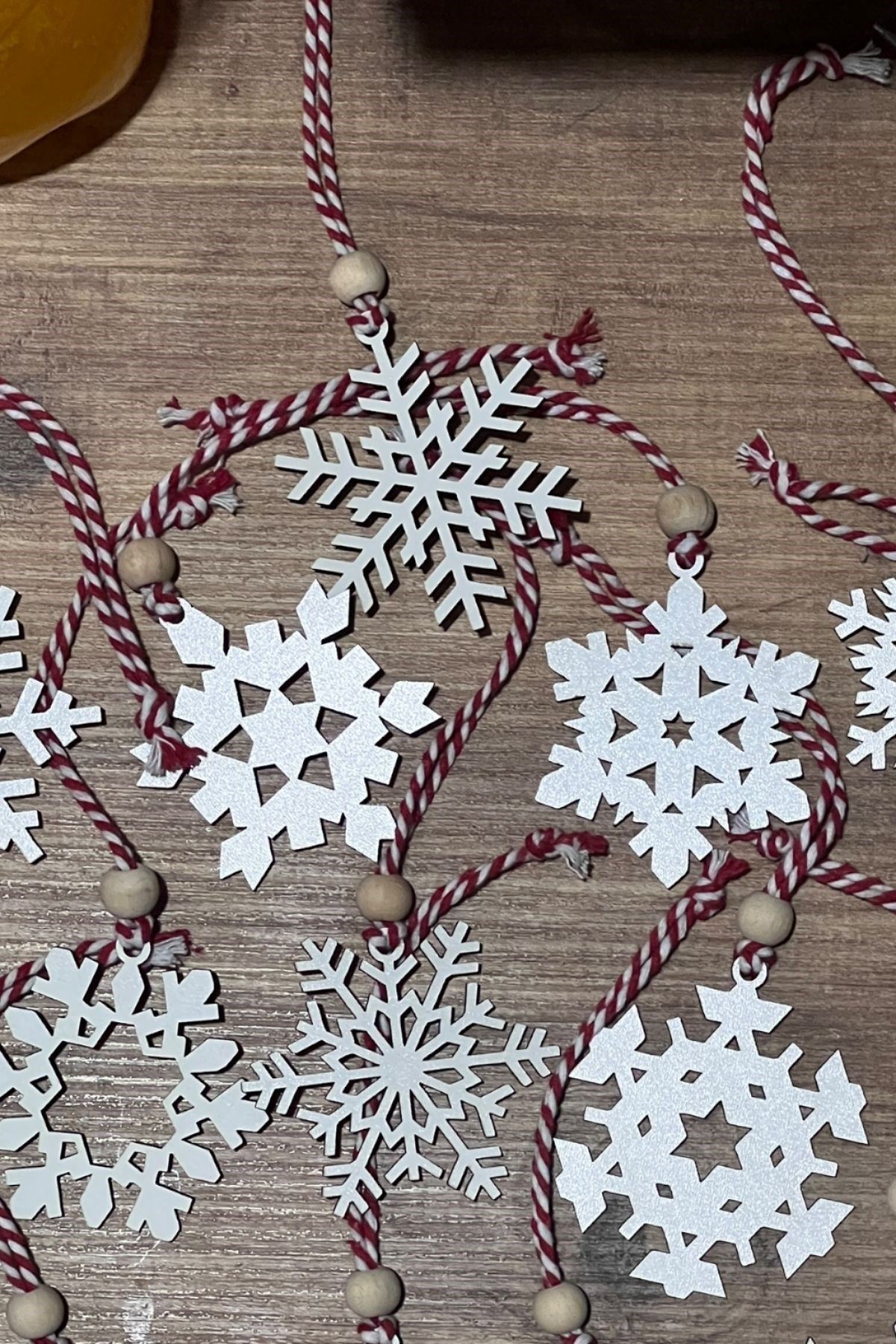 Ahşap Yılbaşı Ağaç Süsü-BY15