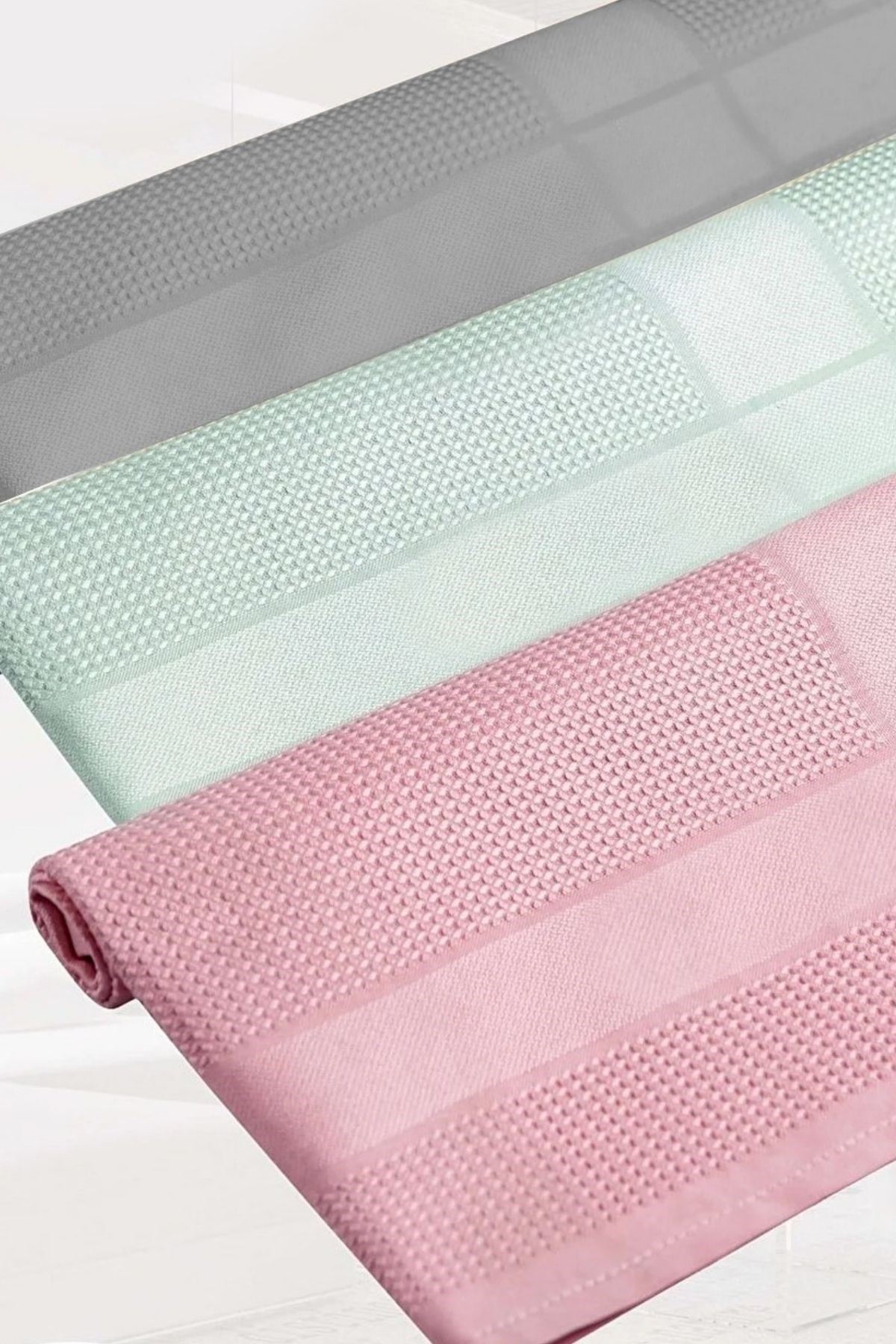 TBL Dekor® İz Bırakmayan Mikrofiber Temizlik Bezi 3'lü Set Cam ve Ayna Silme Toz Alma Temizlik Bezi