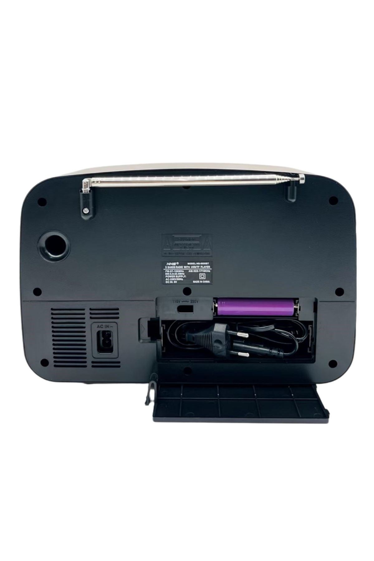 TBL Dekor® Taşınabilir Klasik AM/FM/SW Transistör Retro Nostaljik Radyo USB Şarjlı