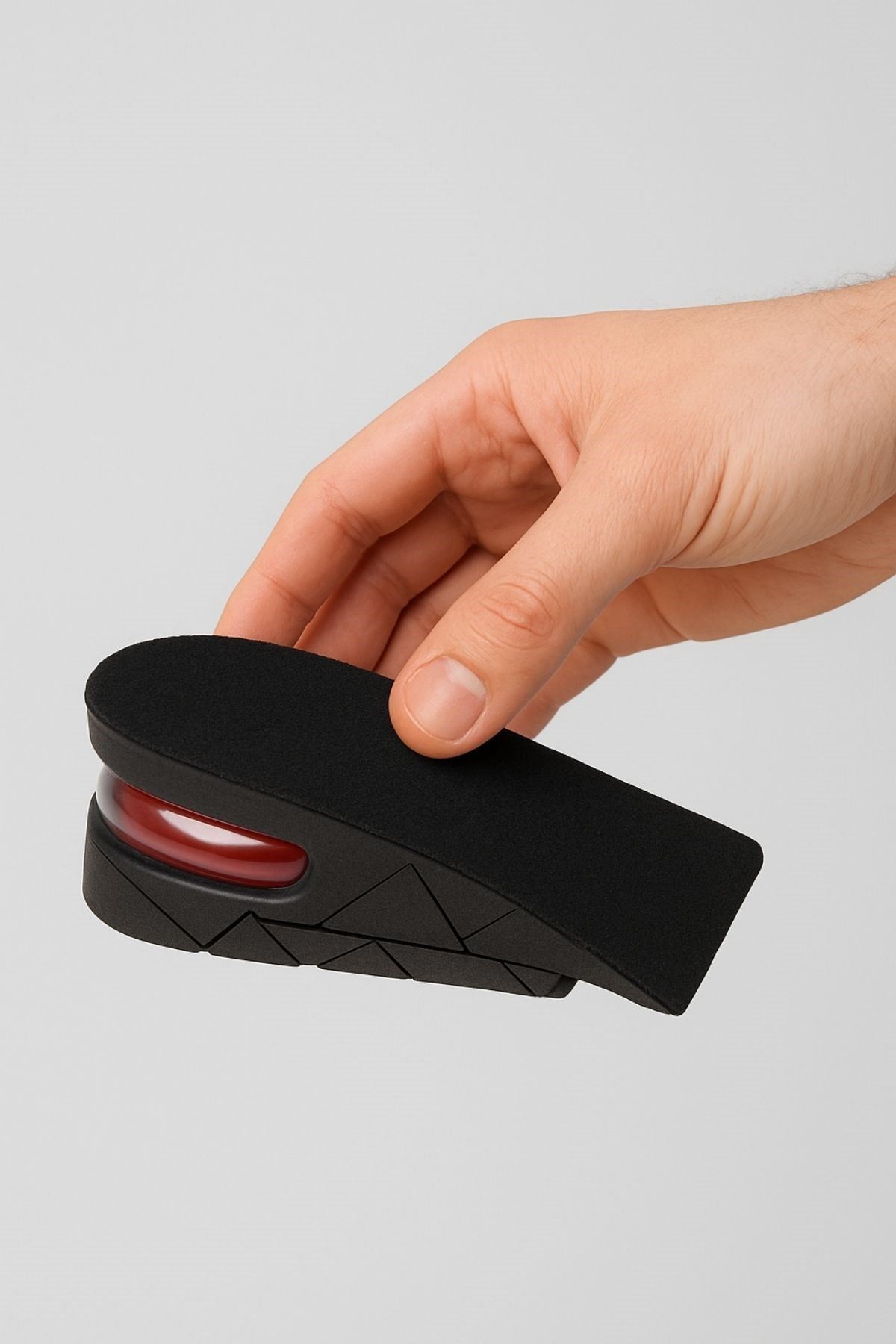 TBL Dekor® 5 cm Boy Uzatıcı Silikon Ortopedik Topuk Tabanlık – Yüksek Konforlu Gizli Yükseltici Ped (Unisex)