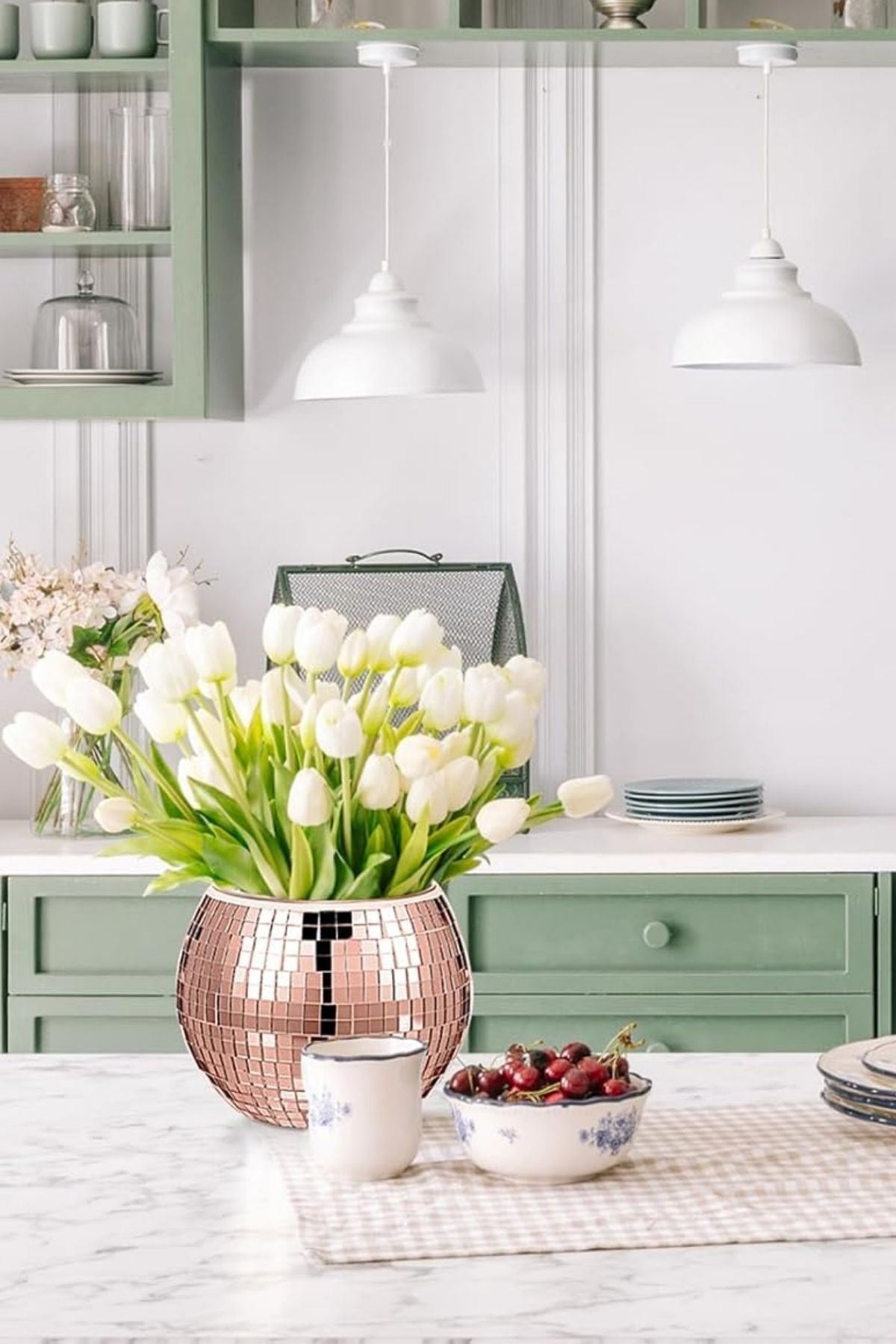 TBL Dekor® Kare Bronz Cam Mozaik Fayans Çıkartmaları El İşi Kare Cam Fayans Kendinden Yapışkanlı Aynalı Dekor Panel 30x30 Cm