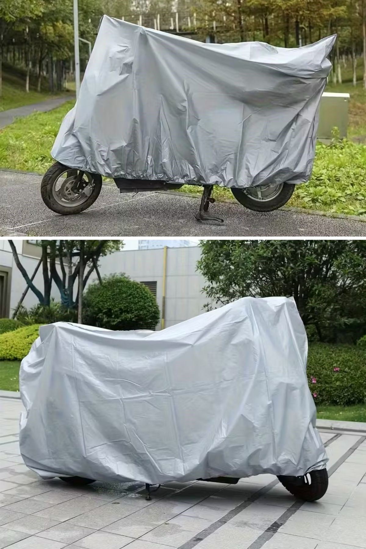 TBL Dekor® Su Geçirmez Yağmur,Kar,Dolu Koruyucu Motorsiklet Brandası - Örtüsü