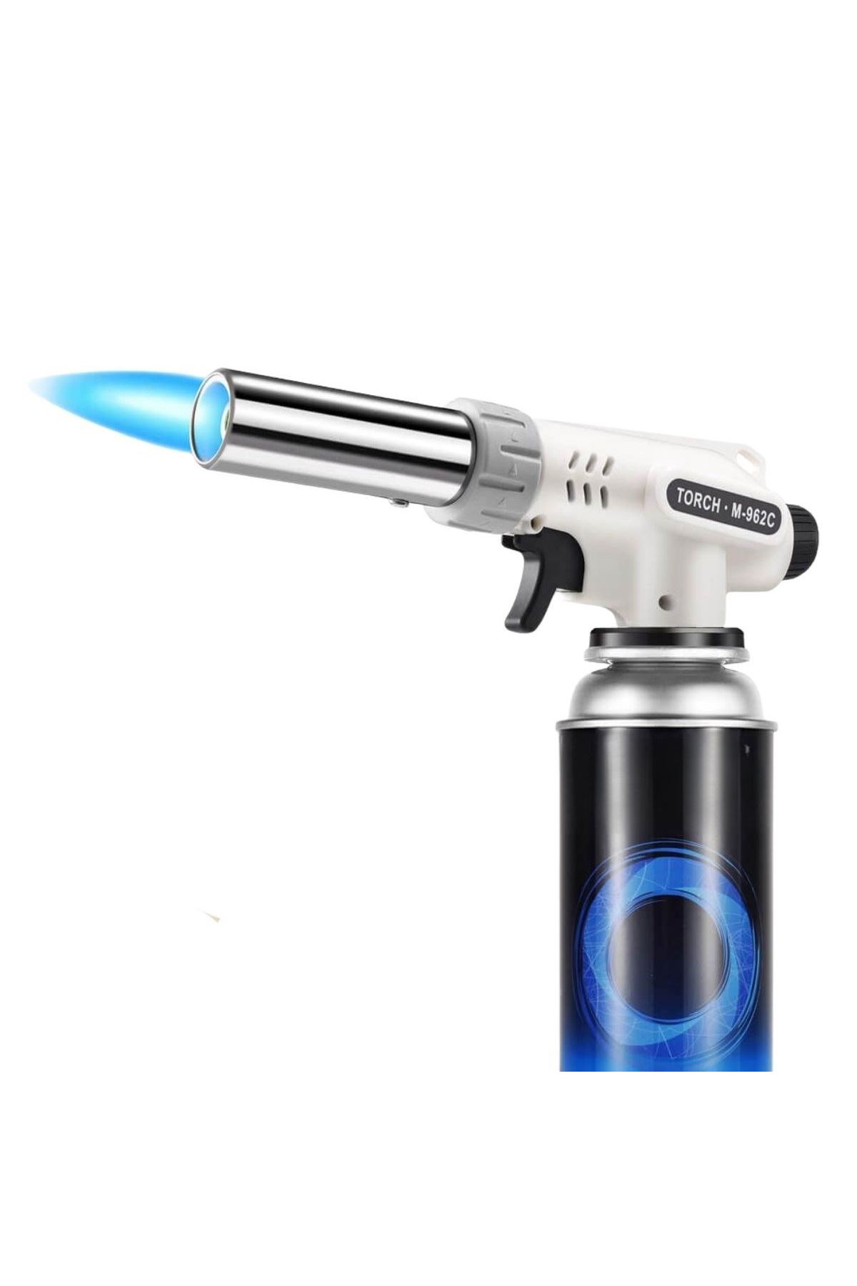 TBL Dekor®  1300°C Çok Amaçlı Gaz Torch Çakmak - Mutfak, Mangal, Lehimleme Pürmüz Alev Tabancası